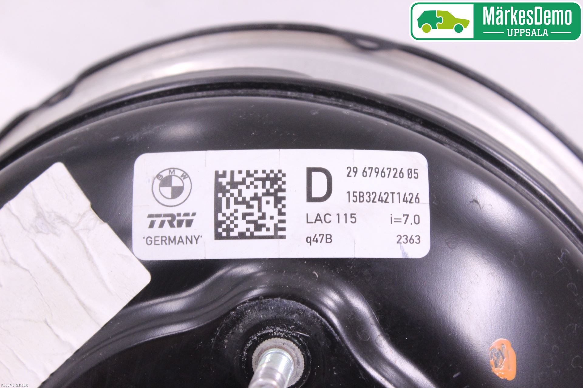 BMW 5 F10/F11/F18 09-17 Bremseservo
