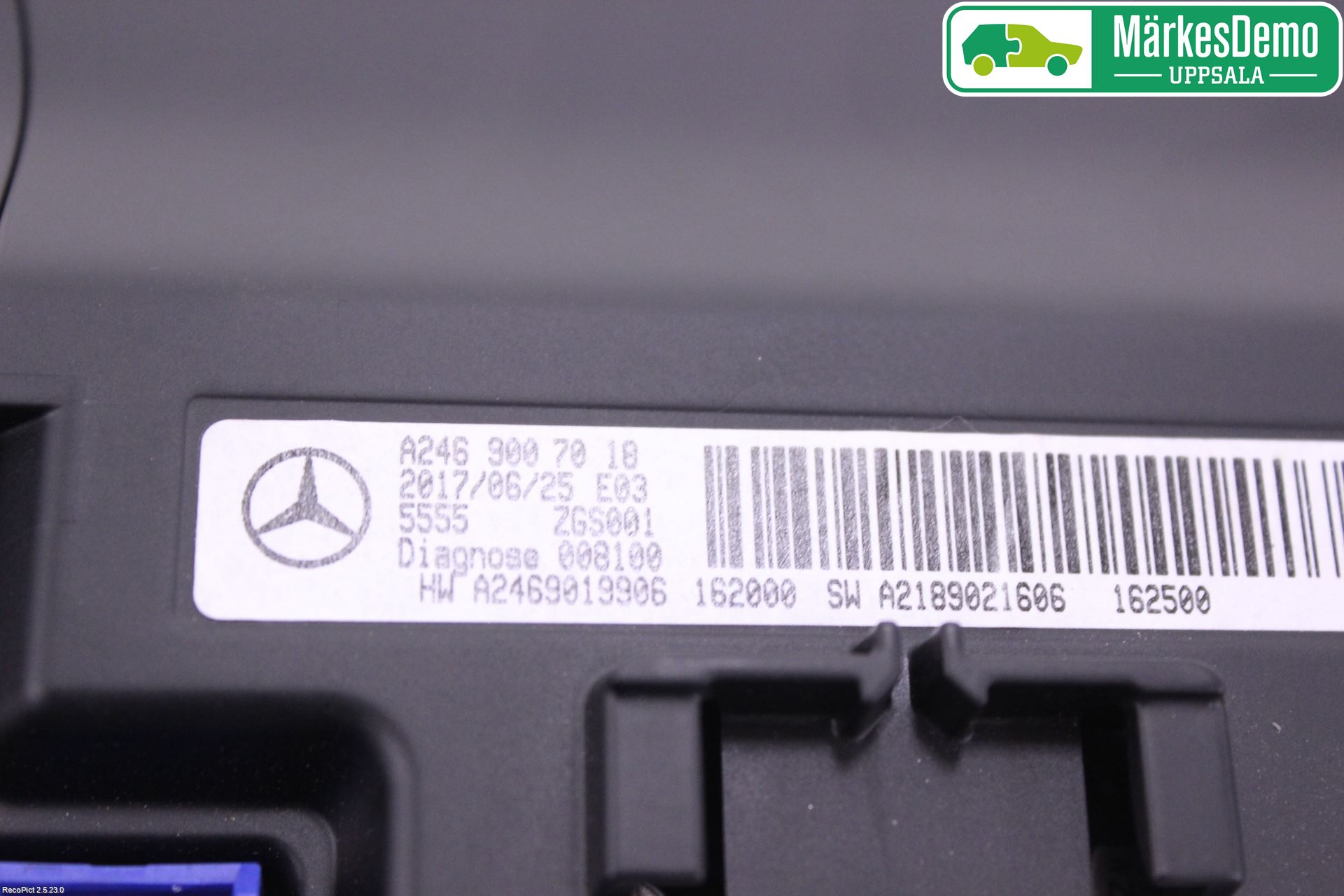 Mercedes-Benz MB A-KLASS (W176) 13-18 Instr Skjerm Dvd-Gps-Ac-Tlf