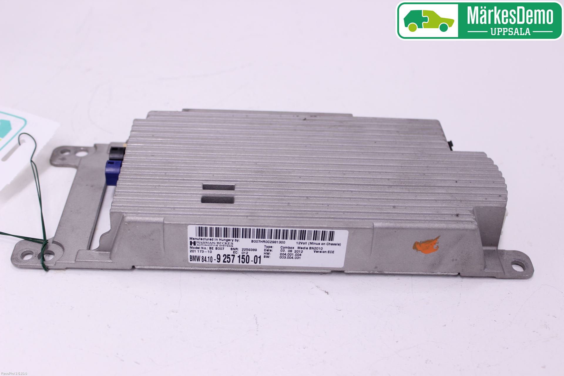 BMW 5 F10/F11/F18 09-17 Styreenhet Øvrig