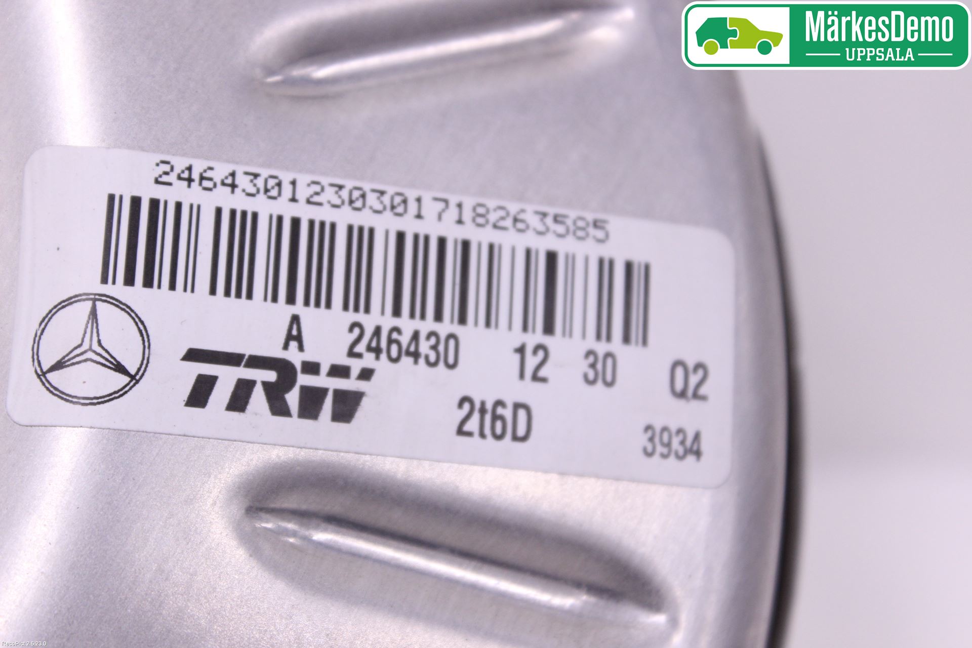 Mercedes-Benz MB A-KLASS (W176) 13-18 Bremseservo