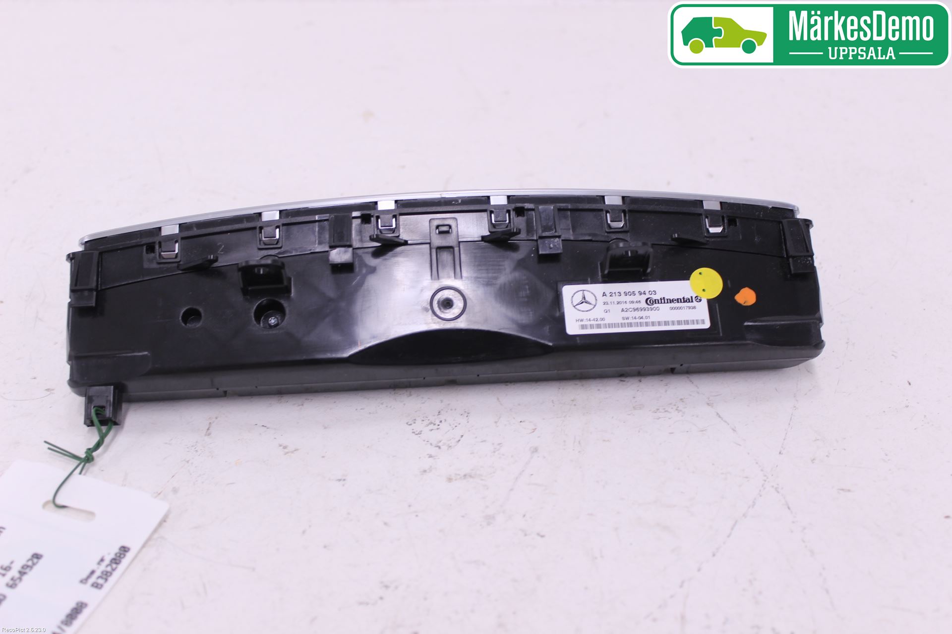 Mercedes-Benz MB E-KLASS (W213) 16-23 Varme Ac Betjening-Display