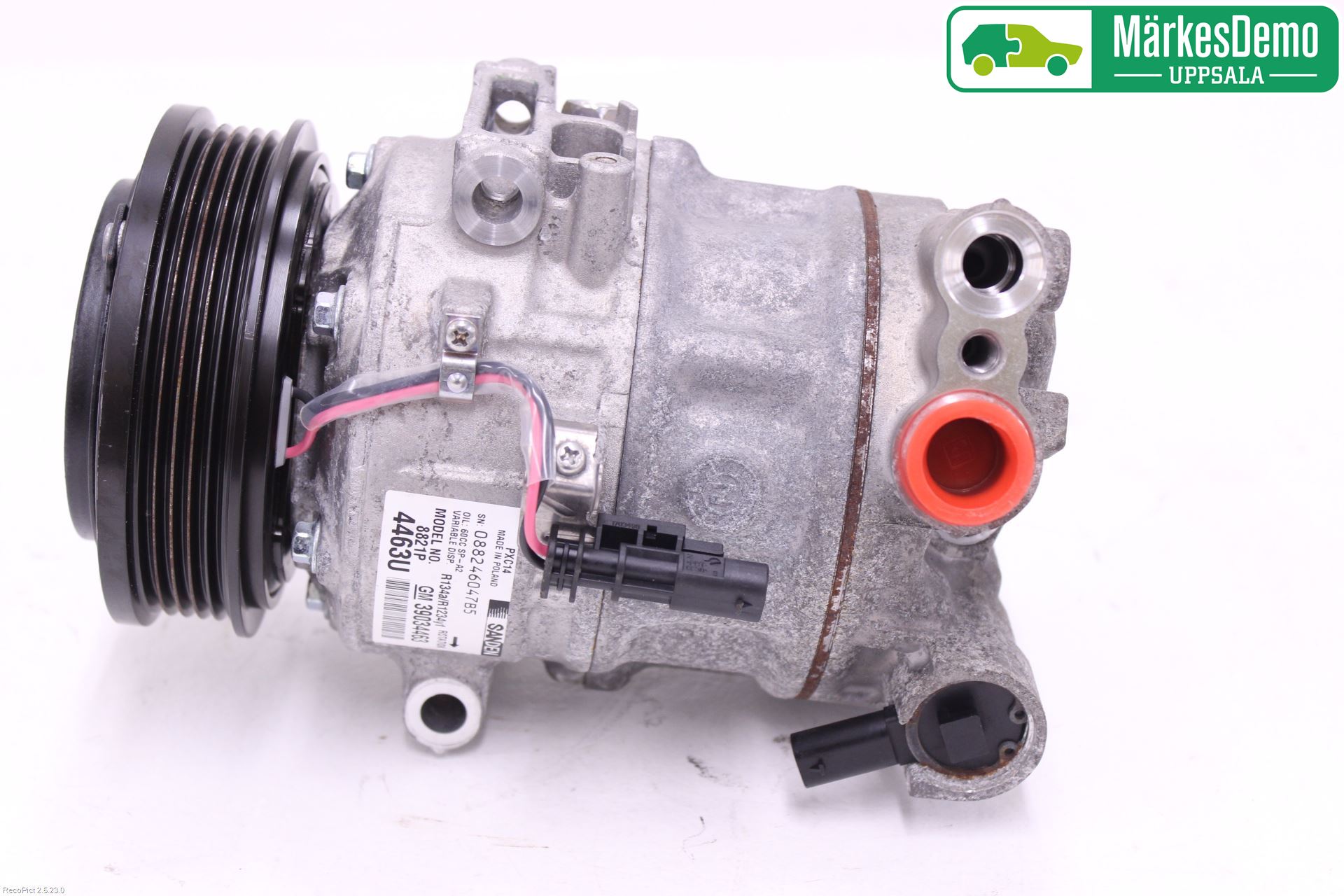 Opel ASTRA K 16-22 Varme Ac Kompressor