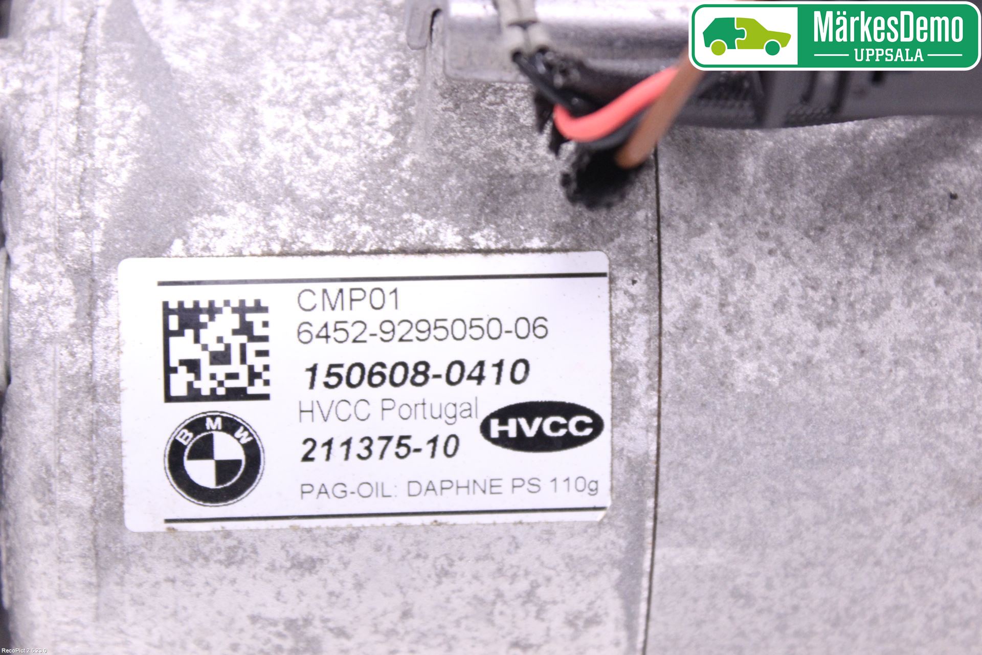 BMW X4 F26 14-18 Varme Ac Kompressor