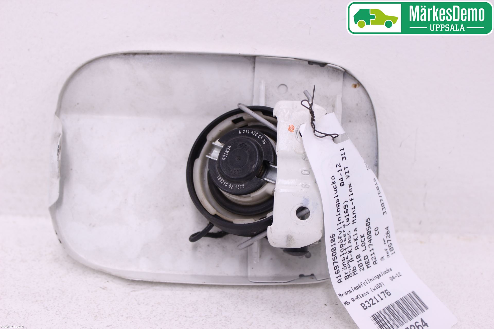 Mercedes-Benz MB A-KLASS (W169) 04-12 Drivstoff Tankluke