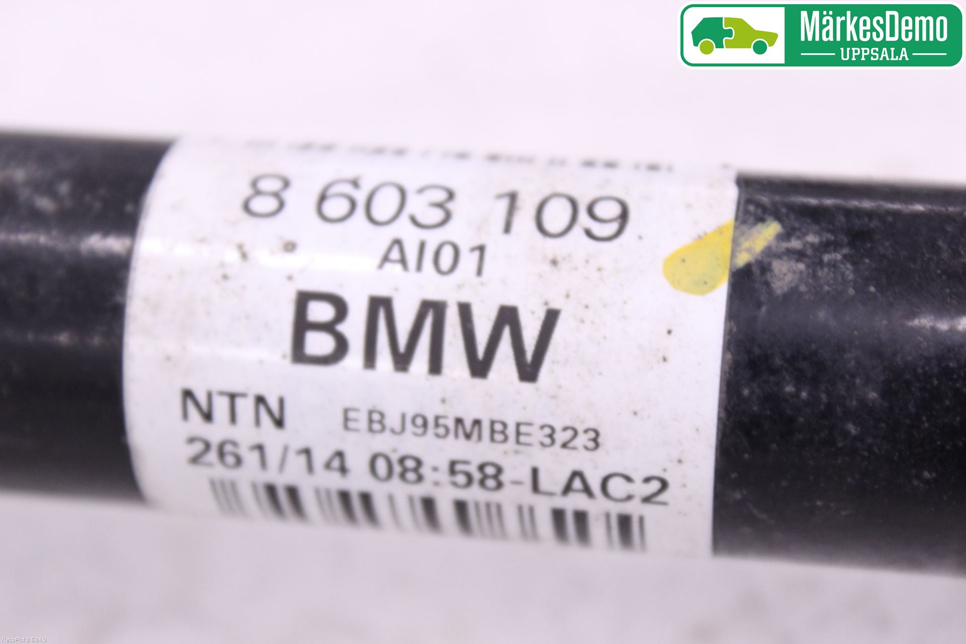 BMW 4 F32/F33/F82/F83 13-20 Drivaksel Bak Kompl Venstre