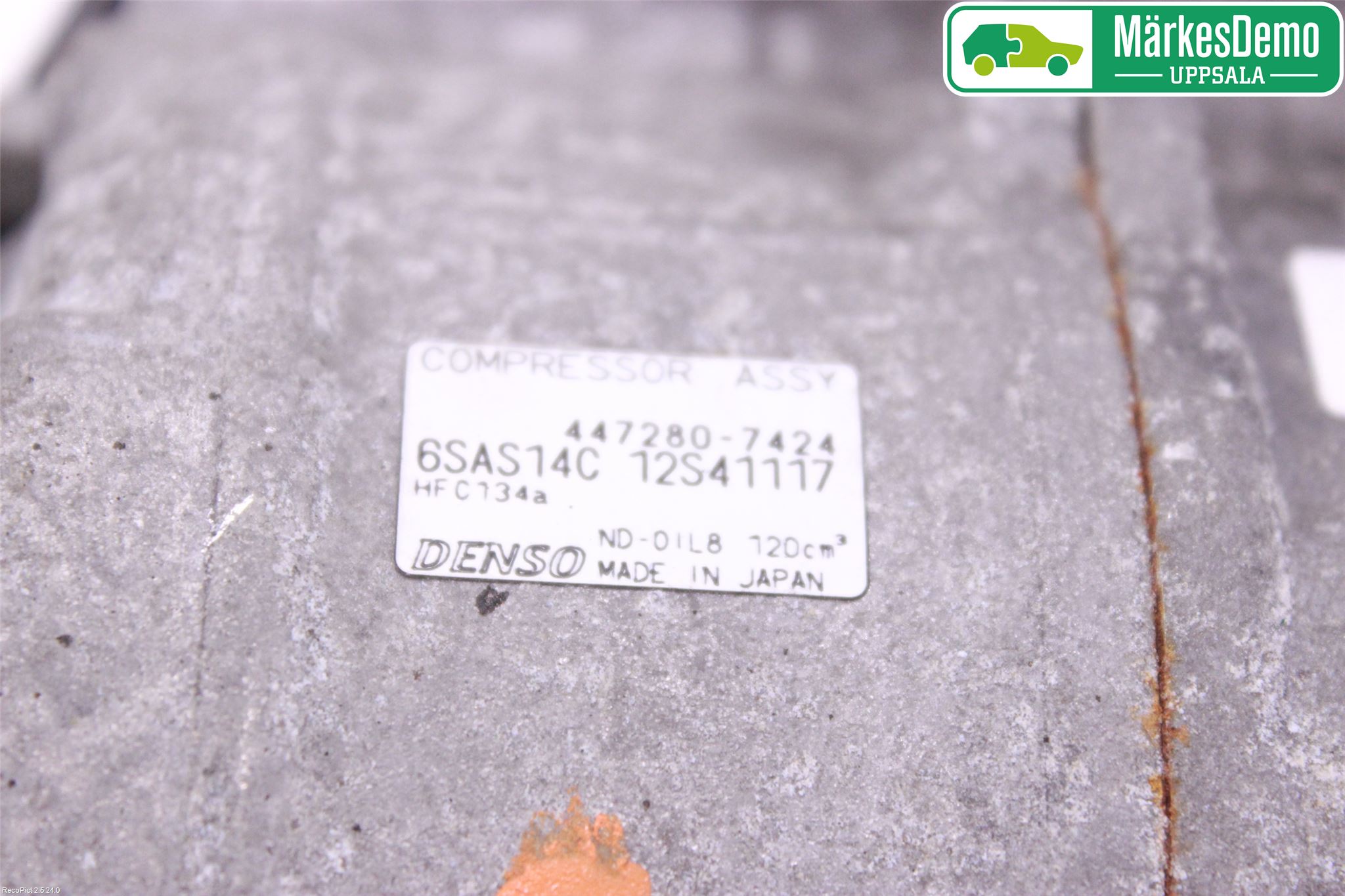 Mercedes-Benz MB CLA-KLASS (C117/X117) 13-19 Varme Ac Kompressor
