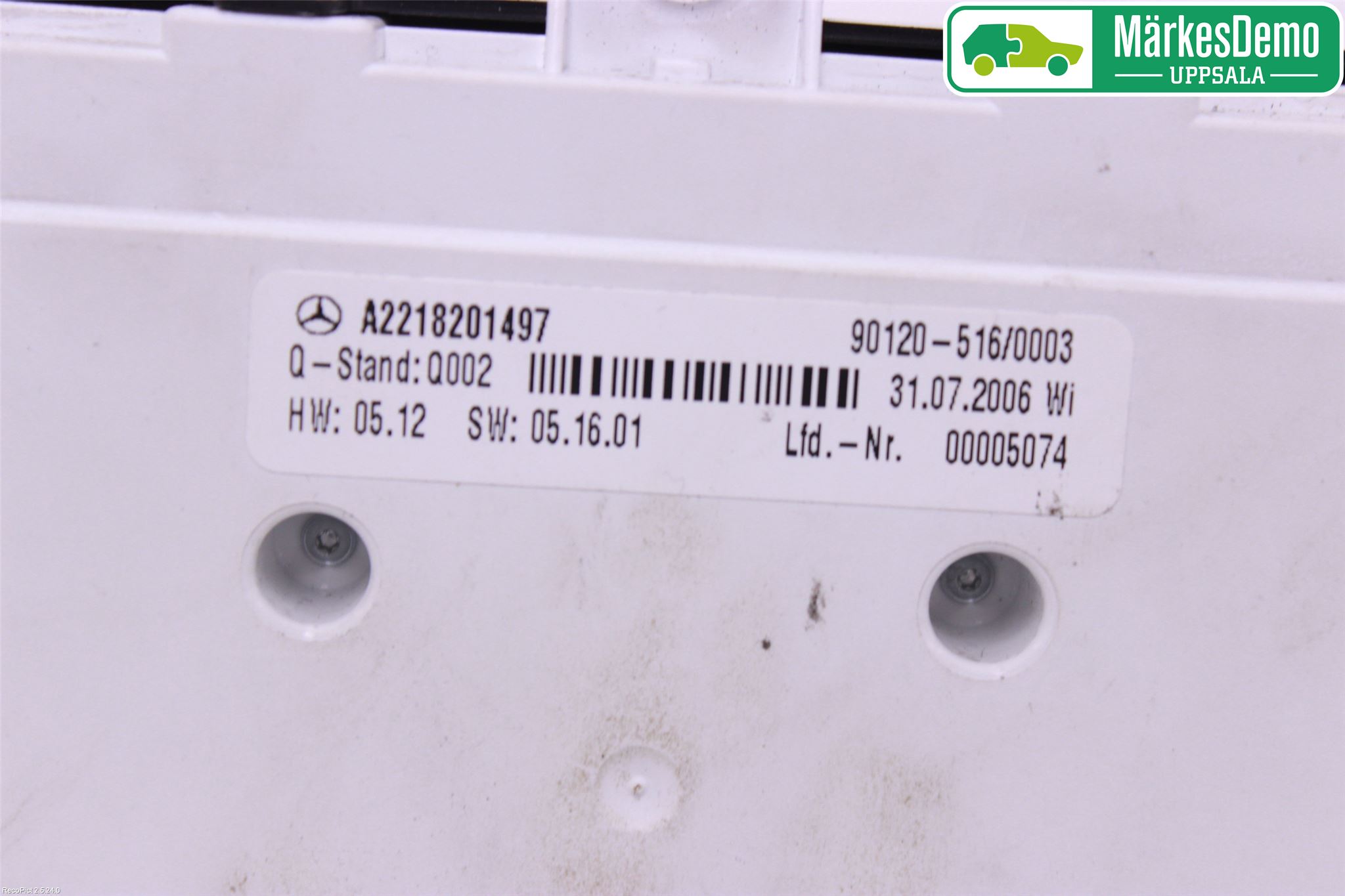 Mercedes-Benz MB S-KLASS (W221) 05-13 Bryter Multifunksjon