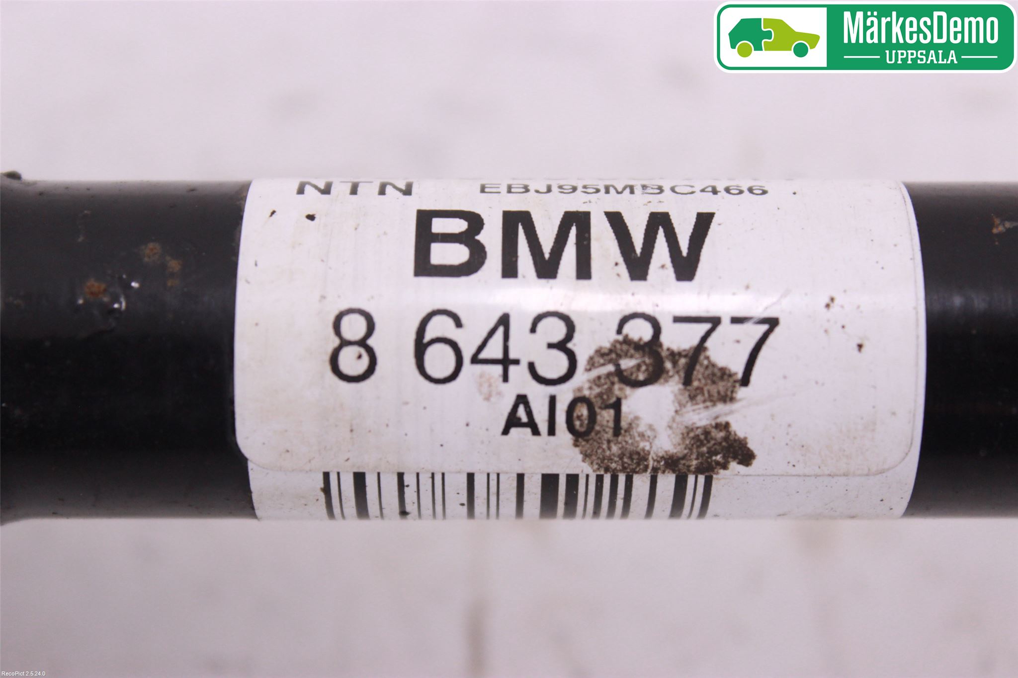 Mini ONE/COOPER 3DR F56 14-24 Drivaksel Foran Kompl Venstre