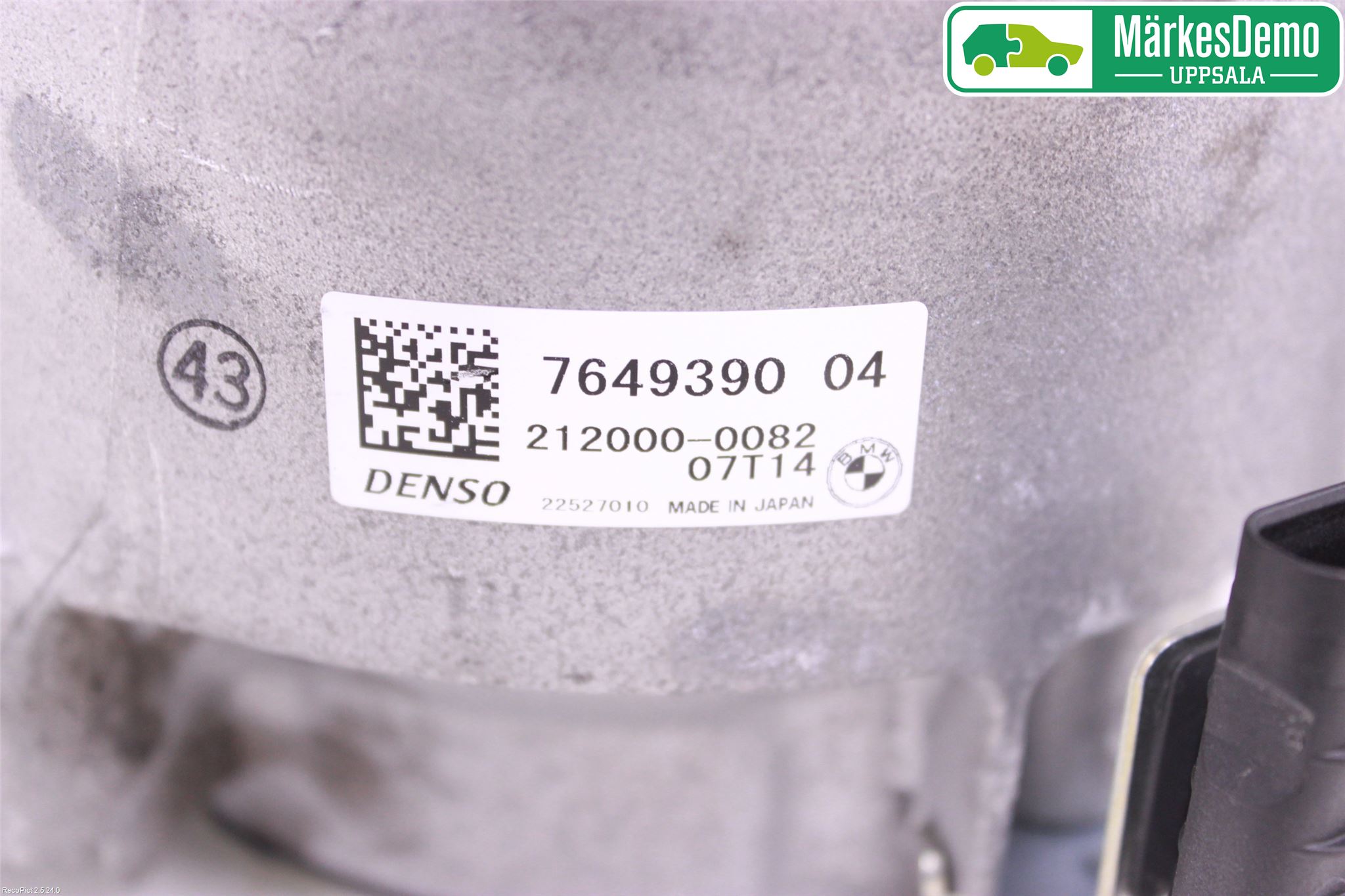 BMW 2 F45 Active Tourer 14-21 Dynamo-Startmotor Hybrid