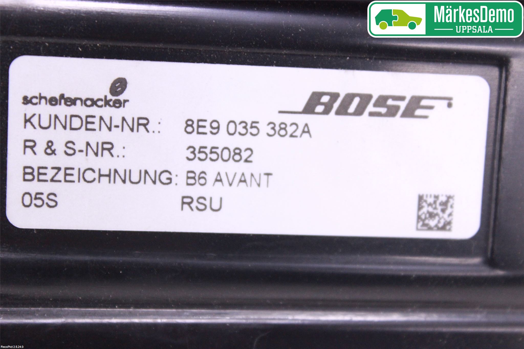 Audi A4/S4 01-05 Innr Høyttaler