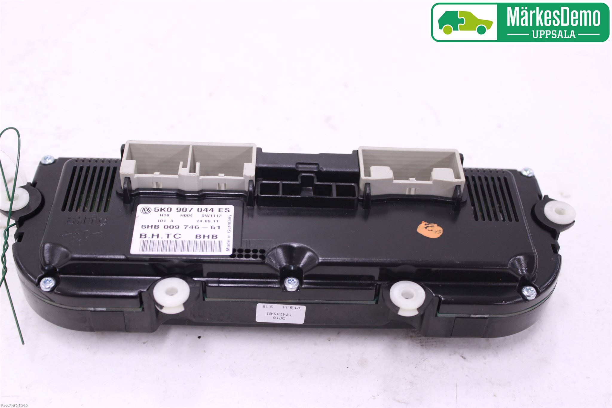 Volkswagen VW PASSAT 11-14 Varme Ac Betjening-Display