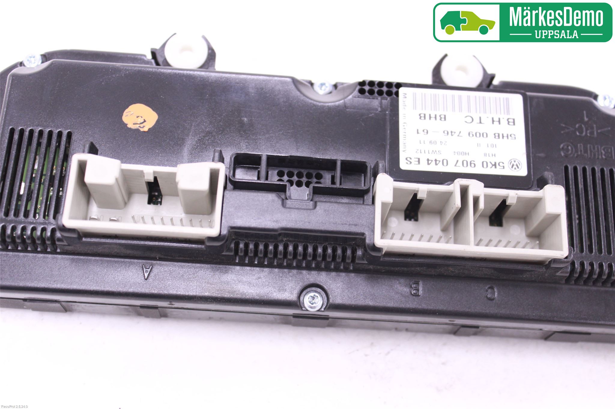 Volkswagen VW PASSAT 11-14 Varme Ac Betjening-Display
