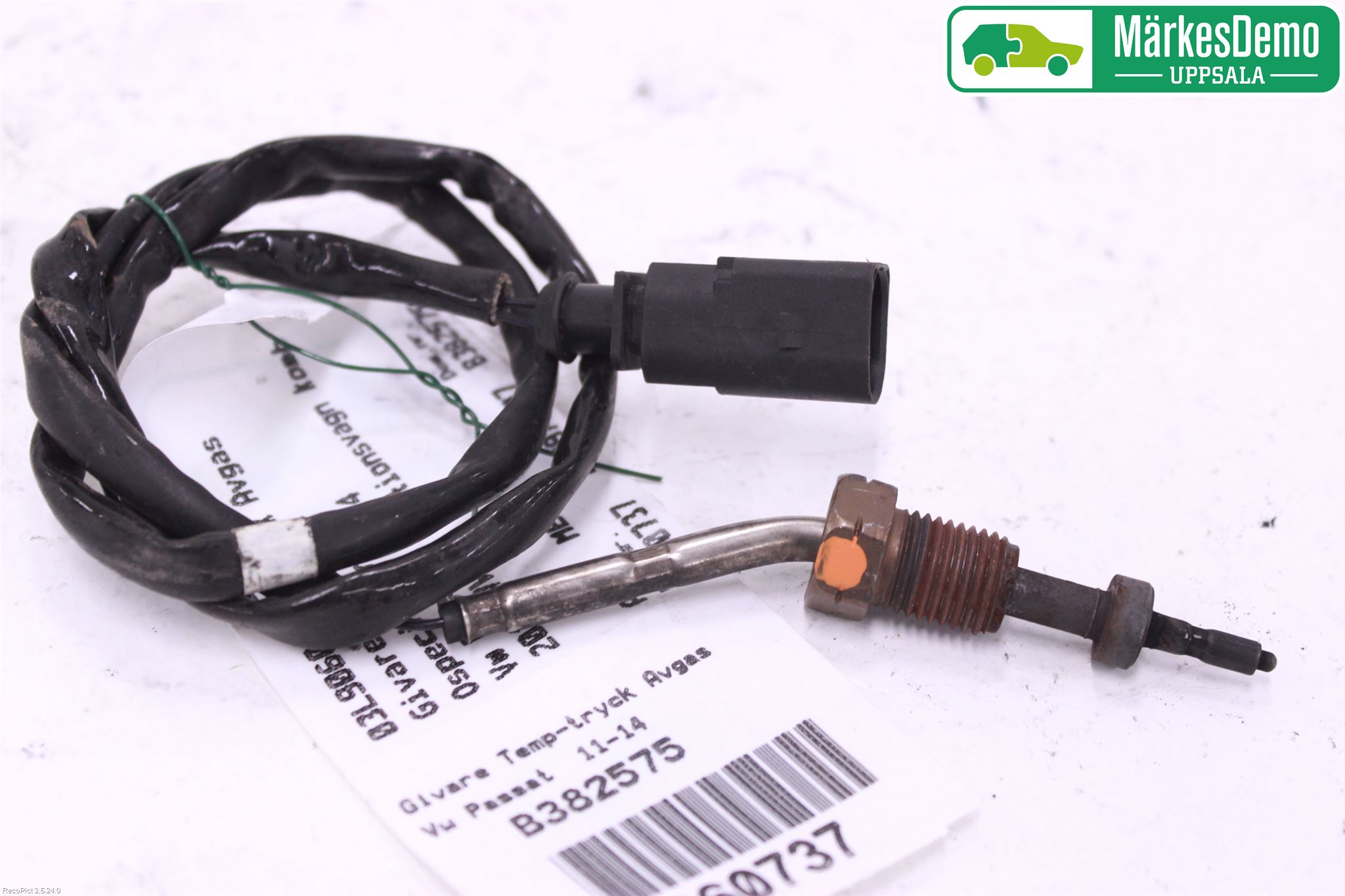 Volkswagen VW PASSAT 11-14 Sensor Temp-Trykk Avgass