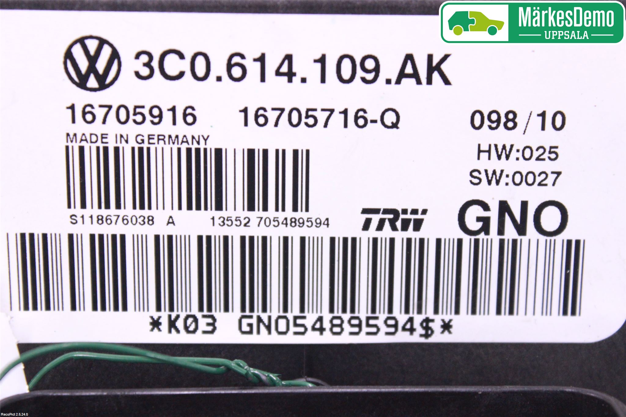 Volkswagen VW PASSAT 05-11 Abs Hydraulikkaggregat