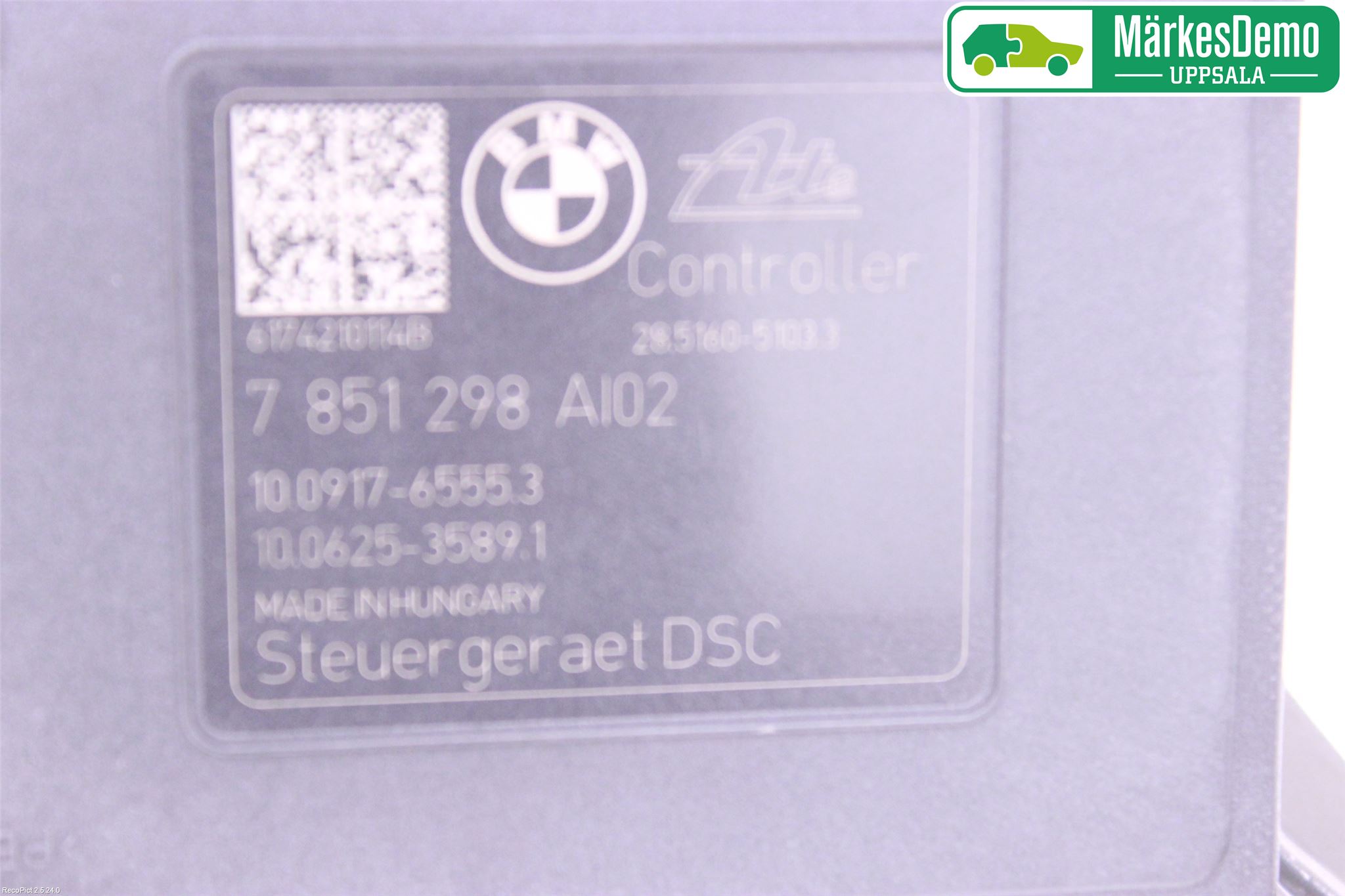 BMW 4 F32/F33/F82/F83 13-20 Abs Hydraulikkaggregat
