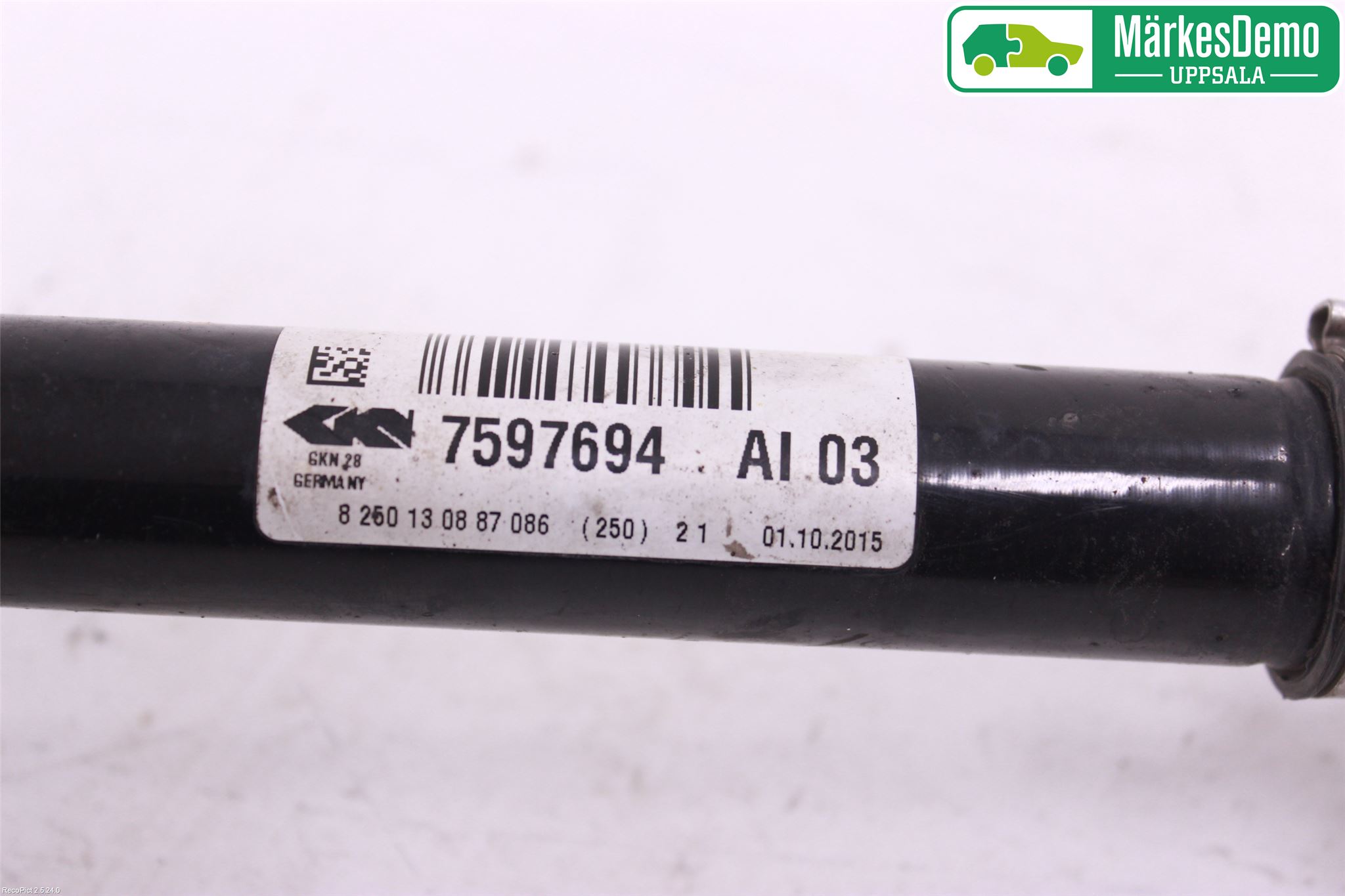BMW 4 F32/F33/F82/F83 13-20 Drivaksel Foran Kompl Høyre