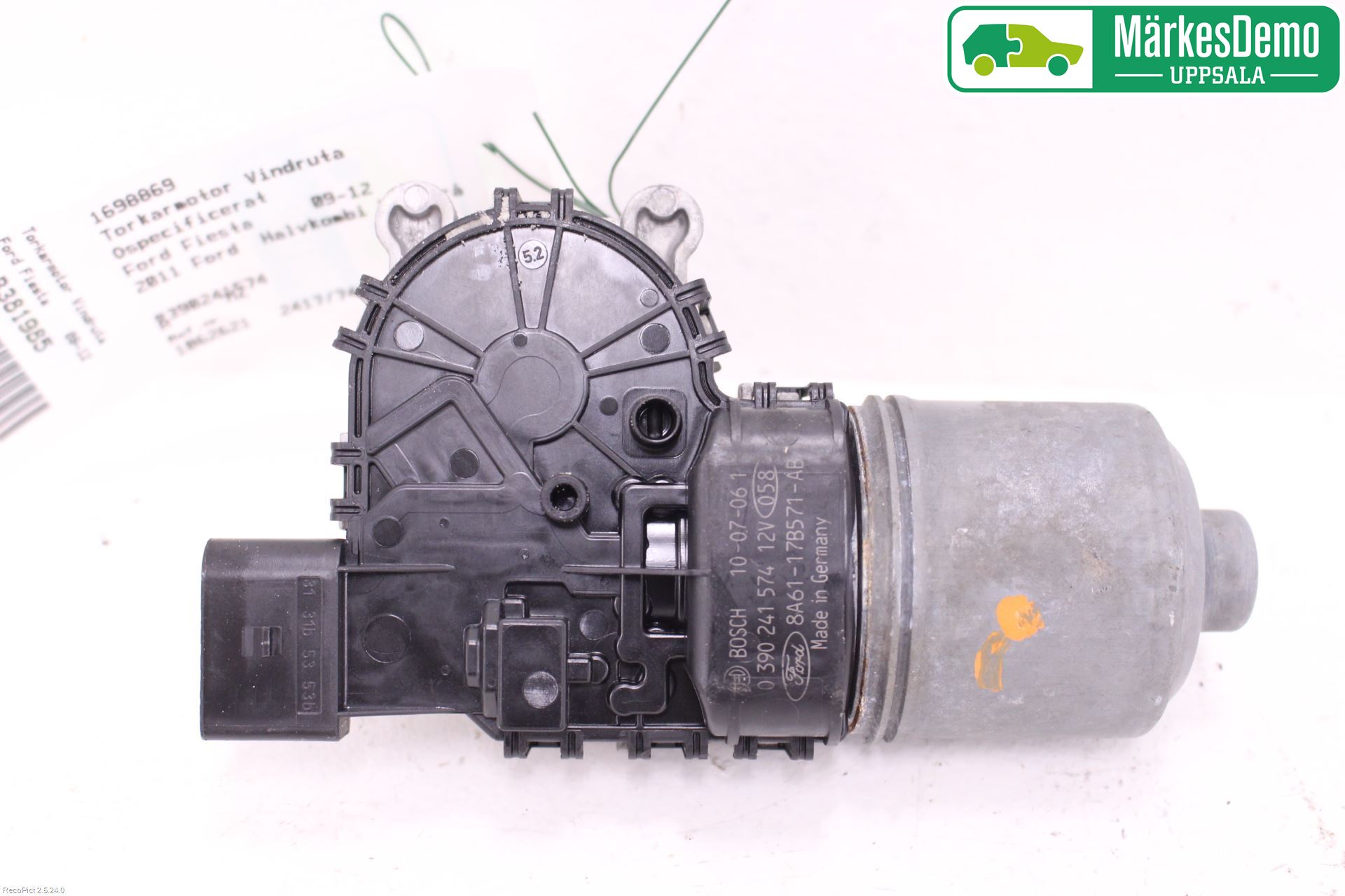 Ford FIESTA 09-12 Viskermotor Frontrute