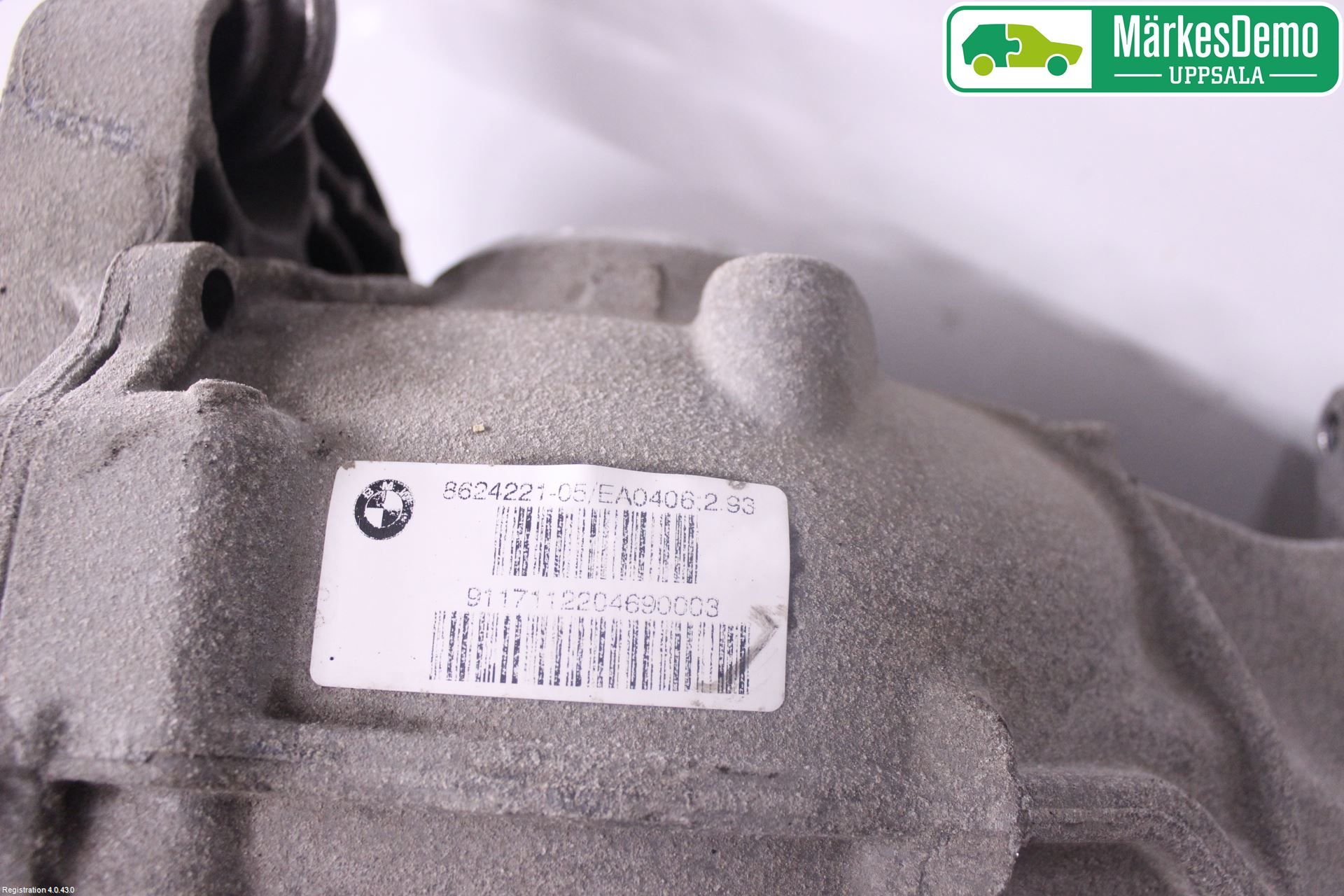 BMW 5 G30/G31/F90 17-23 Bakaksel Kardang Bak -Diff