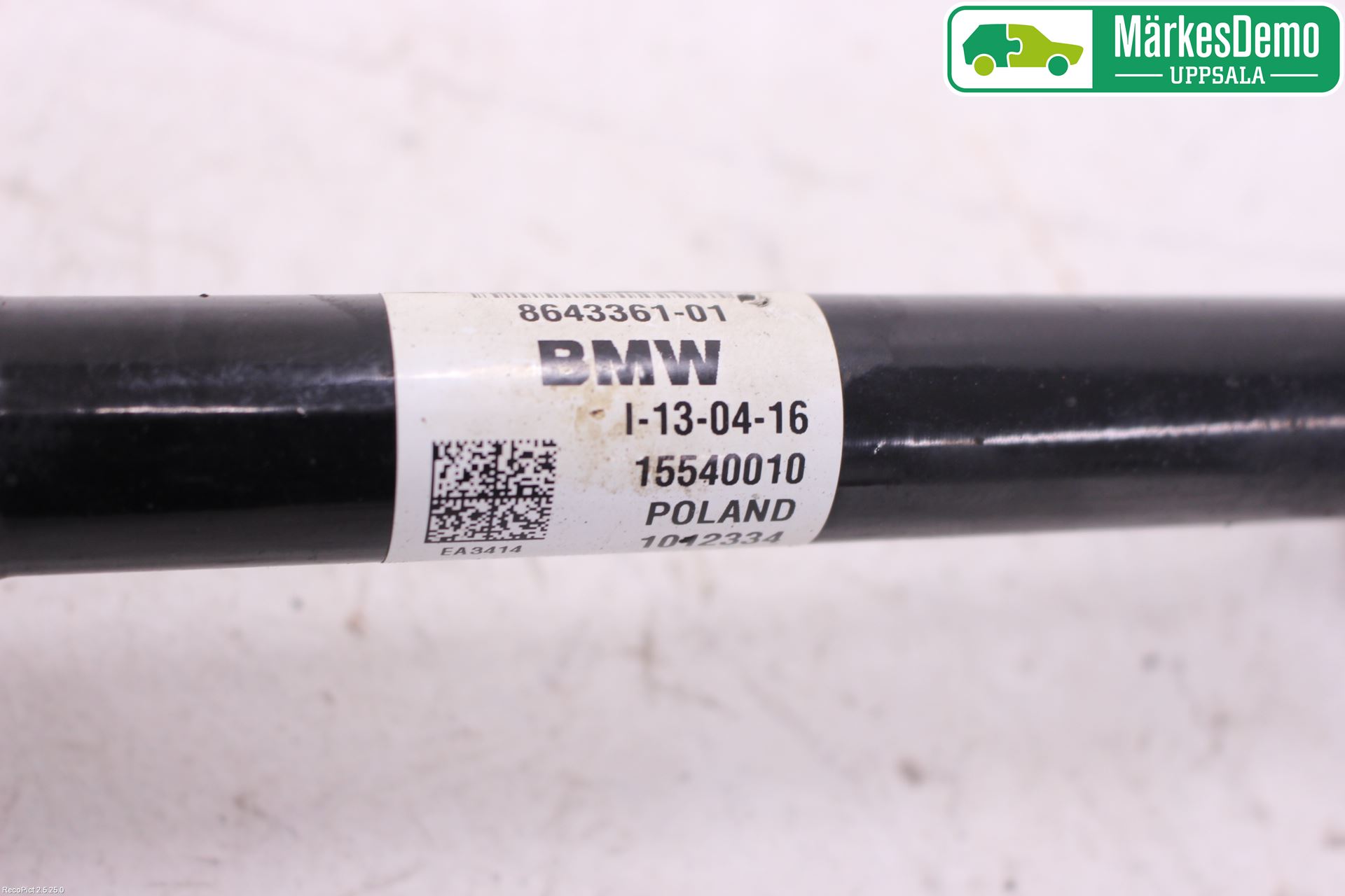 Mini ONE/COOPER 5DR F55 14-24 Drivaksel Foran Kompl Venstre