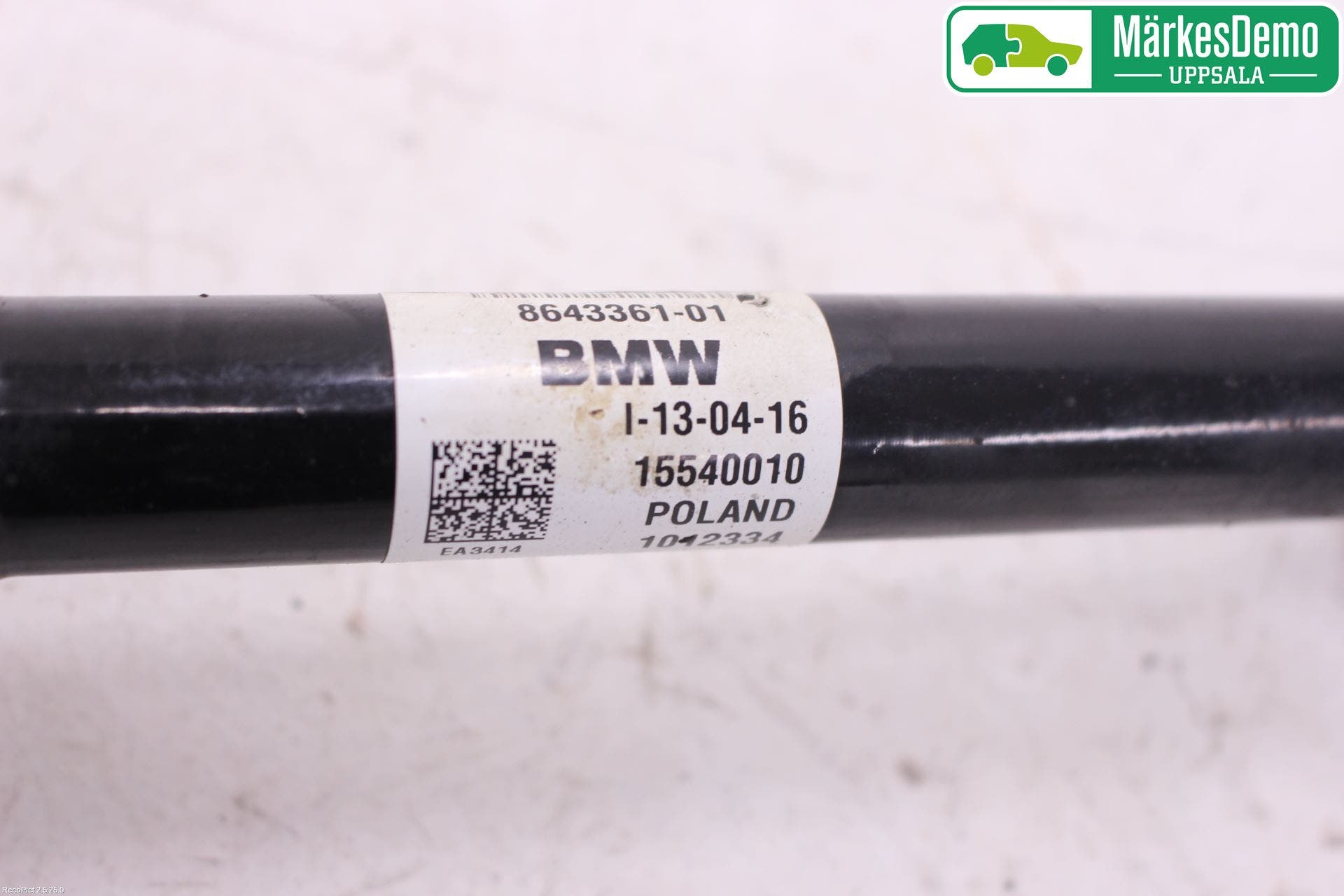 Mini ONE/COOPER 5DR F55 14-24 Drivaksel Foran Kompl Venstre