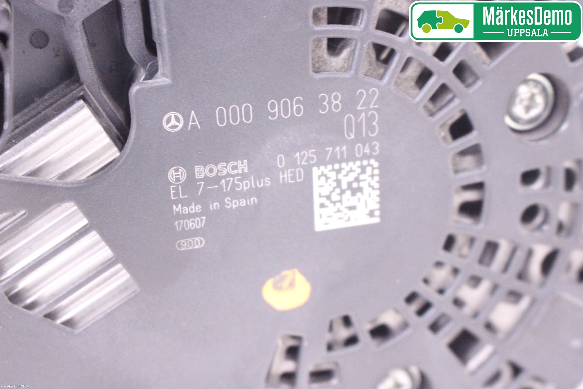 Mercedes-Benz MB A-KLASS (W176) 13-18 Dynamo