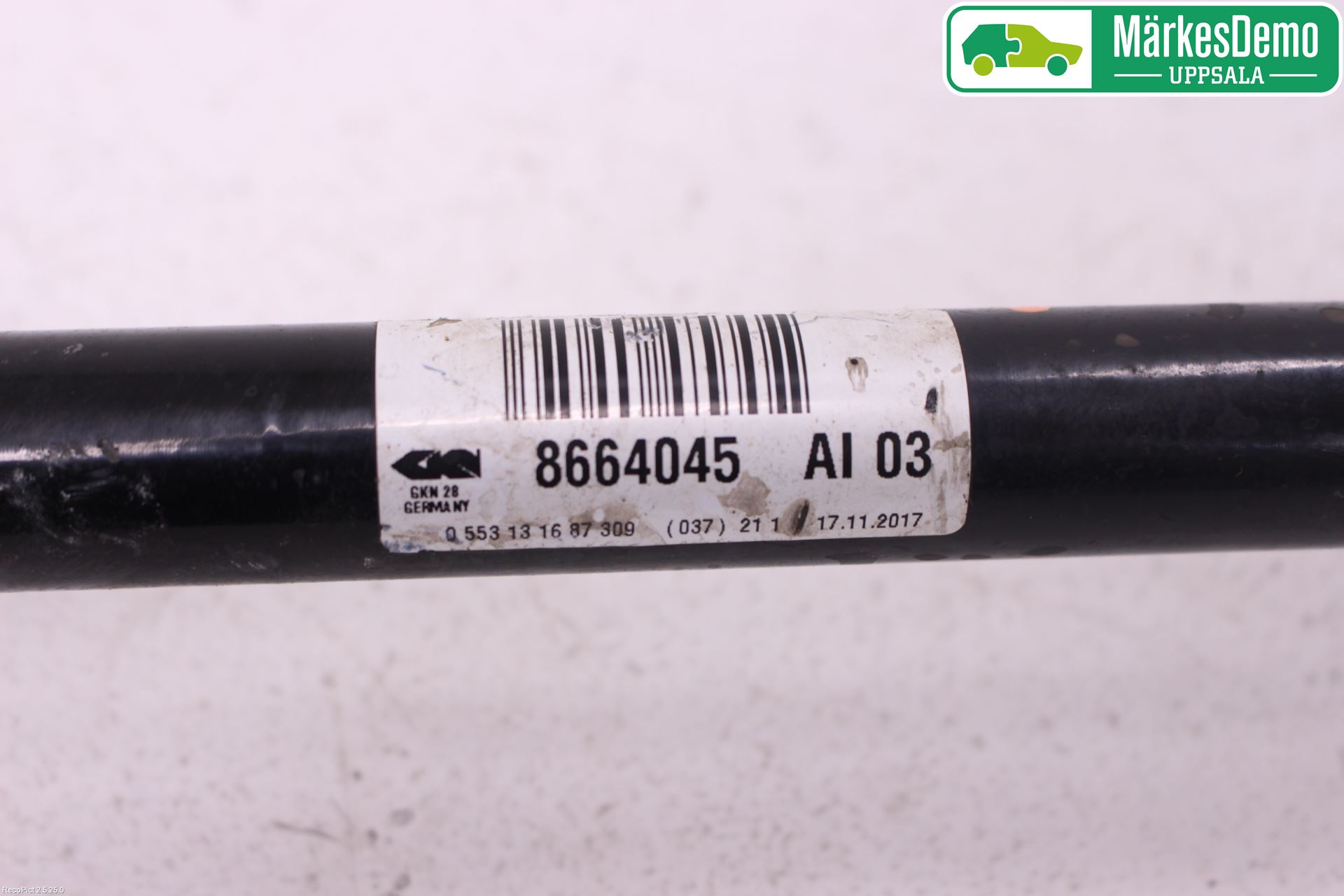 BMW 5 G30/G31/F90 17-23 Drivaksel Bak Kompl Venstre