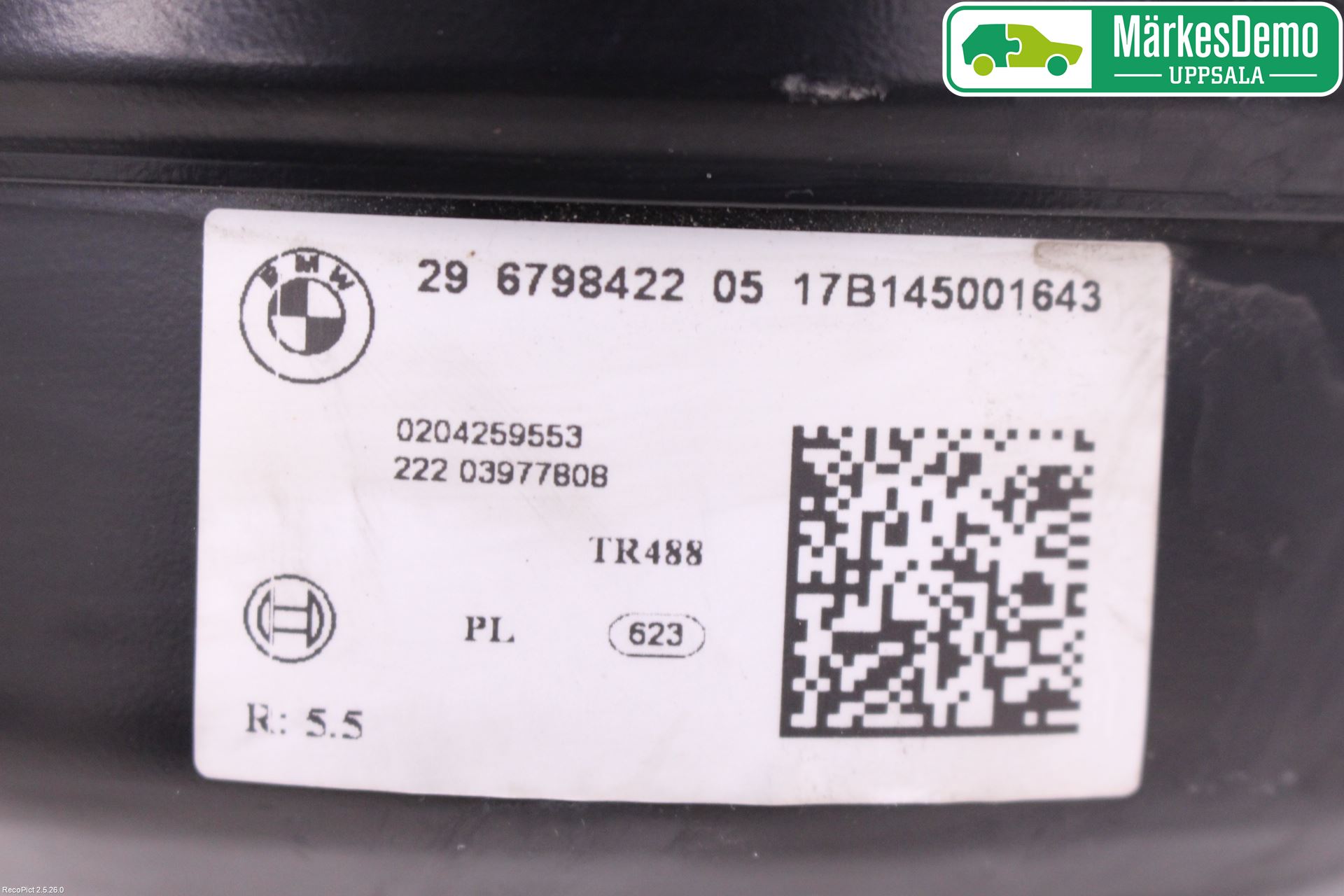 BMW 3 F30/F31/F80 12-19 Bremseservo