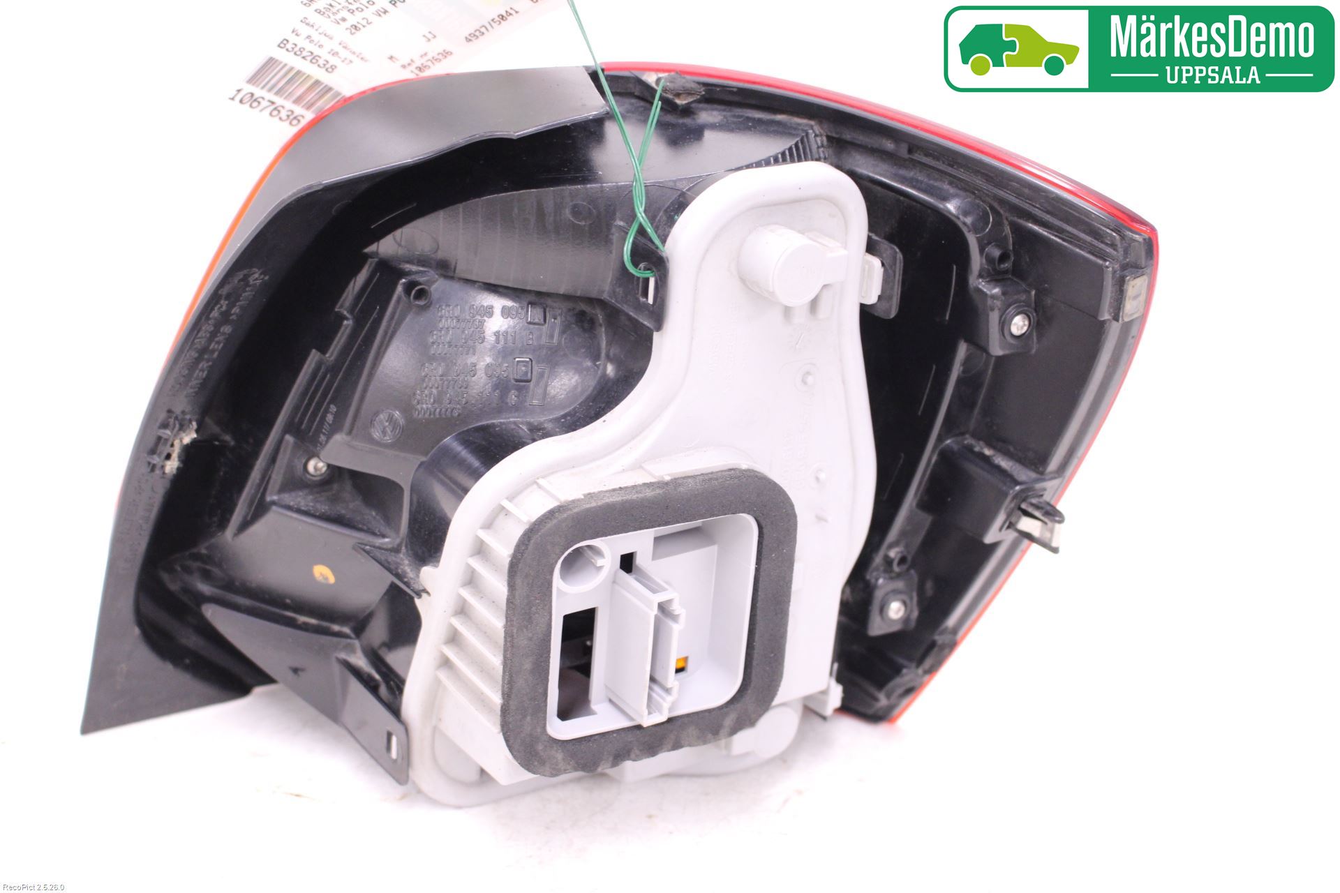 Volkswagen VW POLO 10-17 Baklykt Venstre