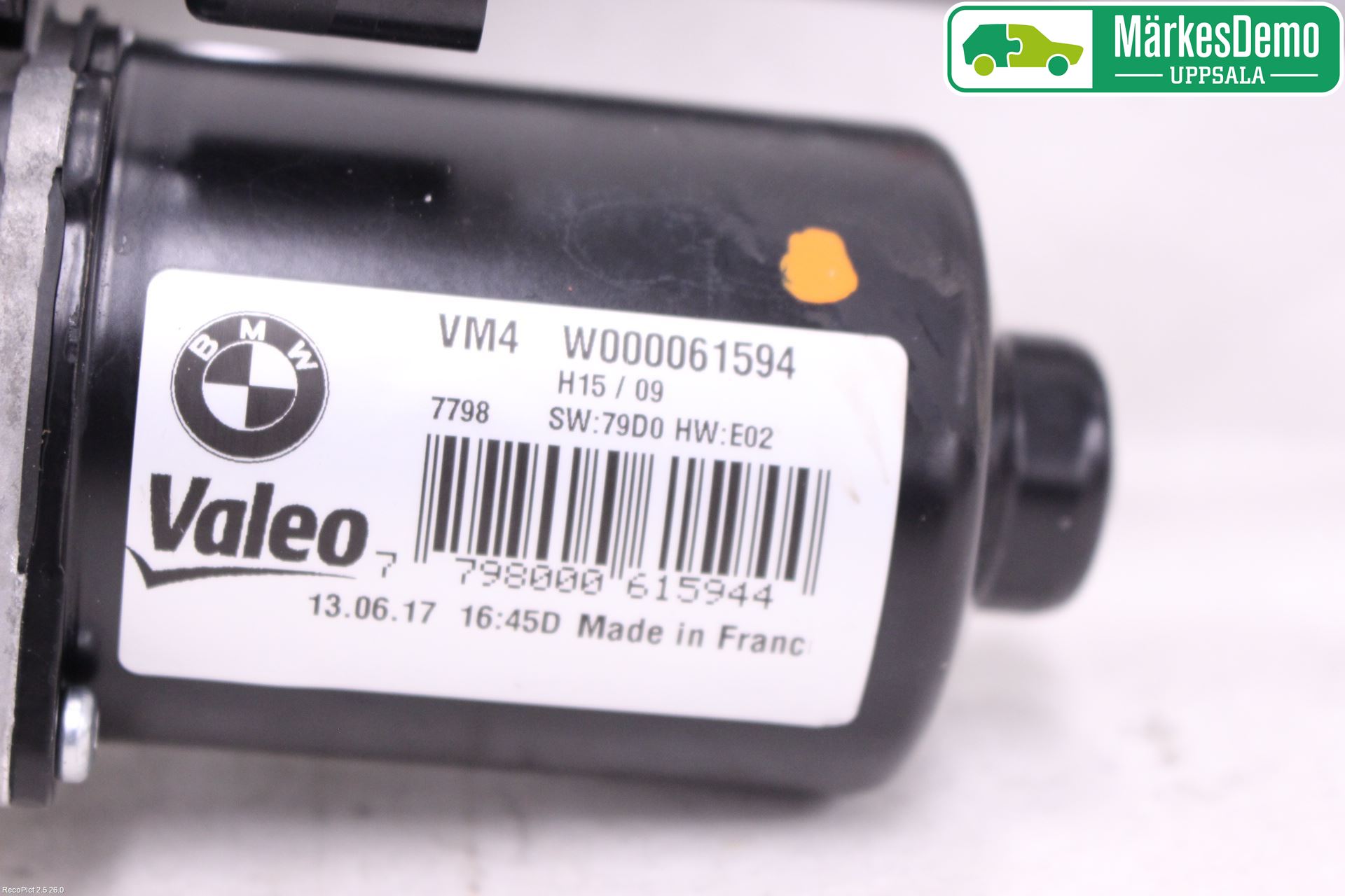 BMW 5 G30/G31/F90 17-23 Viskermotor Frontrute