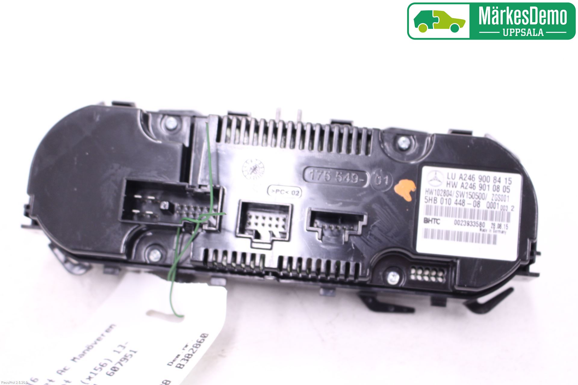 Mercedes-Benz MB GLA-KLASS (X156) 13-20 Varme Ac Betjening-Display