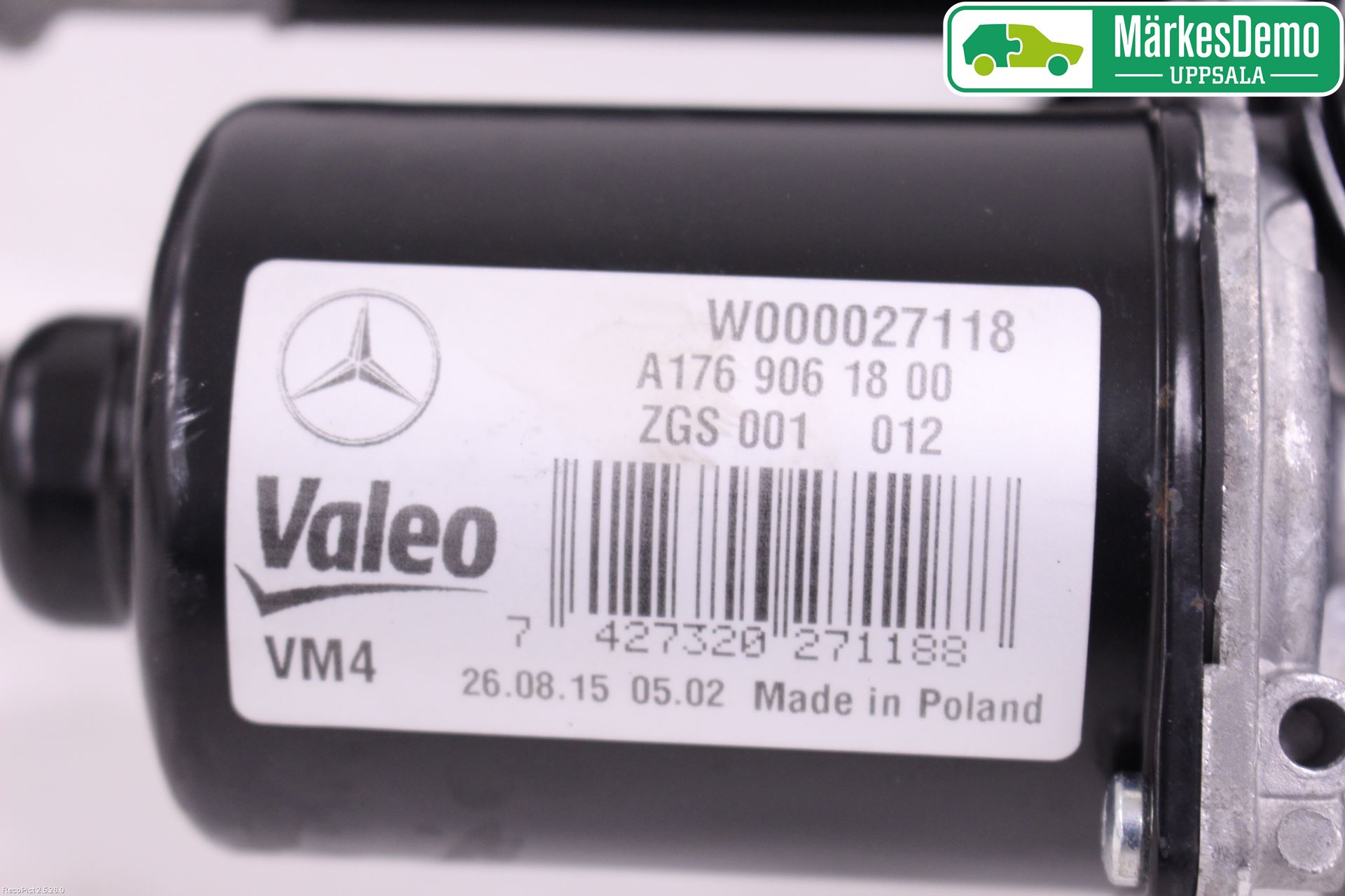 Mercedes-Benz MB GLA-KLASS (X156) 13-20 Viskermotor Frontrute