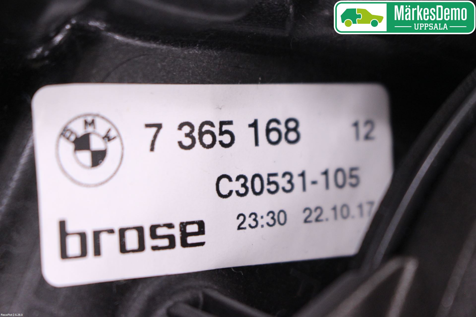 BMW 5 G30/G31/F90 17-23 Vindusheis El Komp