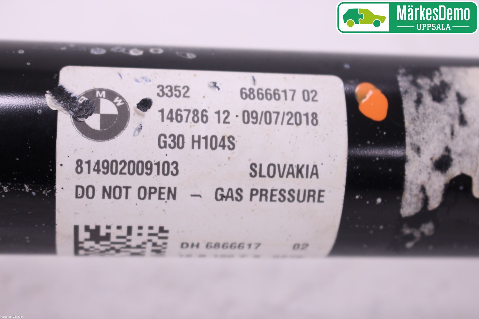 BMW 5 G30/G31/F90 17-23 Fjærbein Bak Venstre