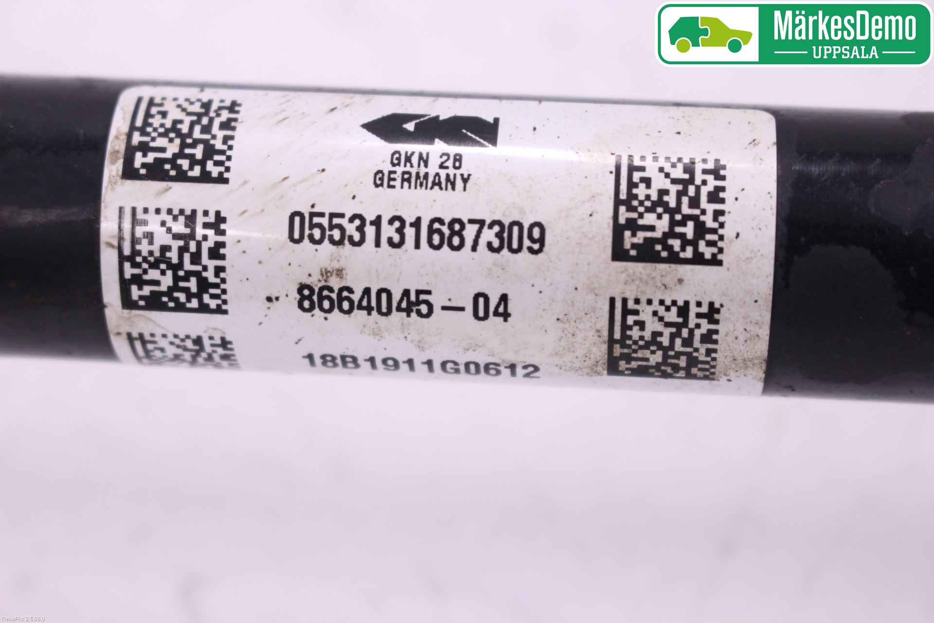 BMW 5 G30/G31/F90 17-23 Drivaksel Bak Kompl Venstre