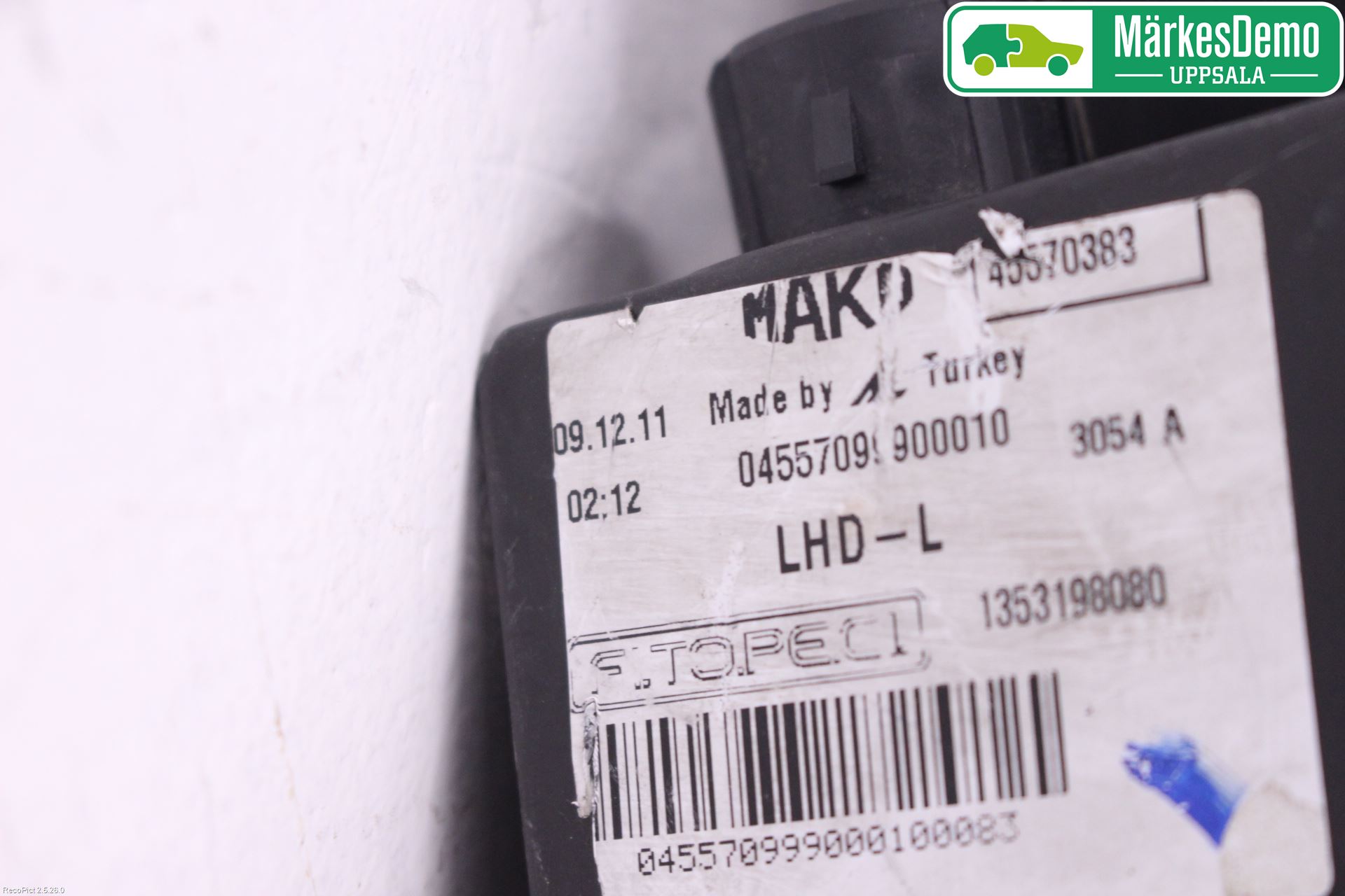 Fiat FIORINO Frontlykt Venstre