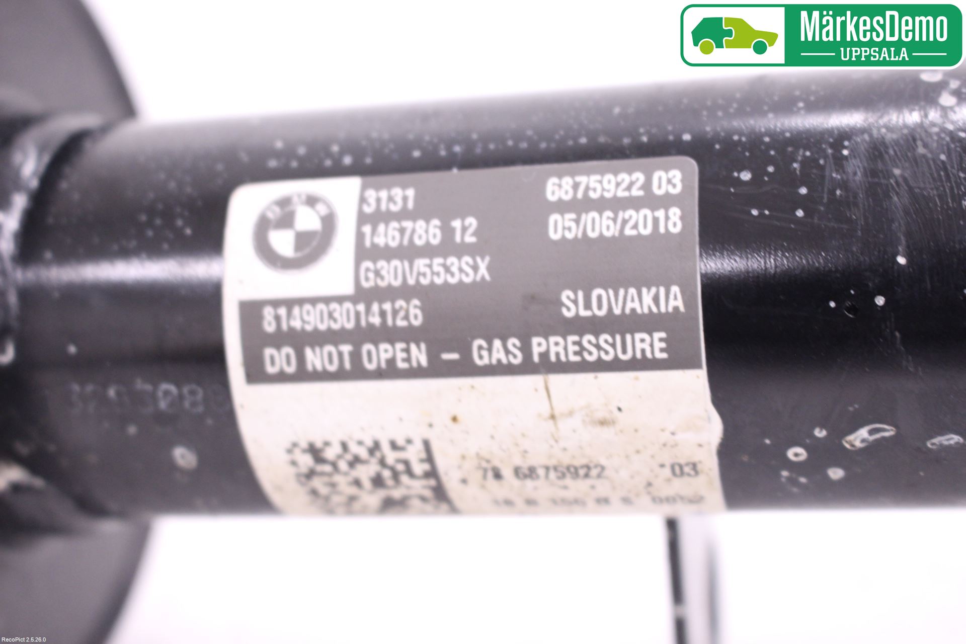 BMW 5 G30/G31/F90 17-23 Fjærbein Foran Høyre