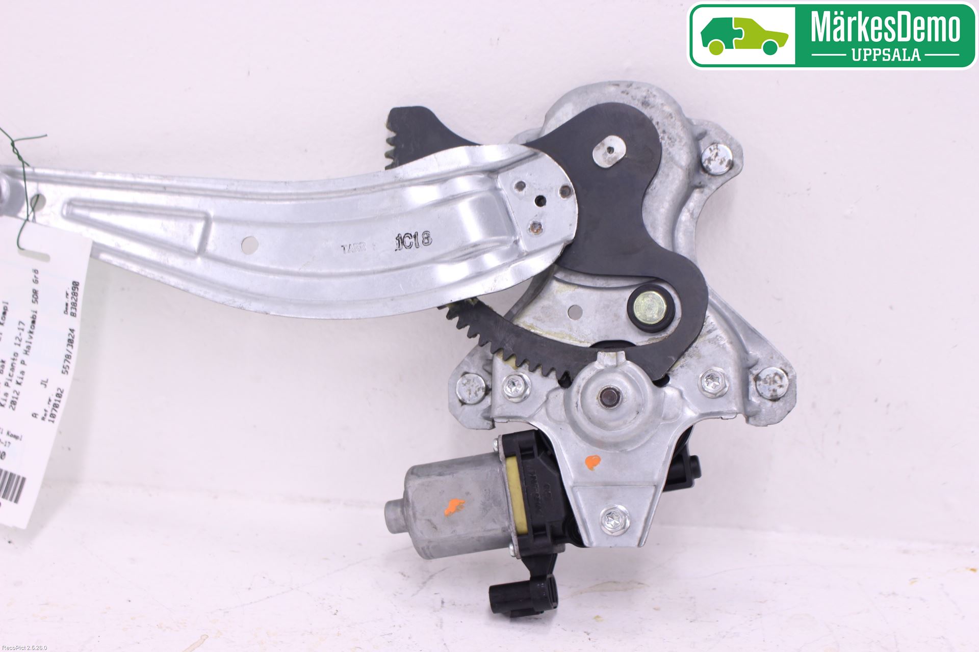 Kia PICANTO 12-17 Vindusheis El Komp