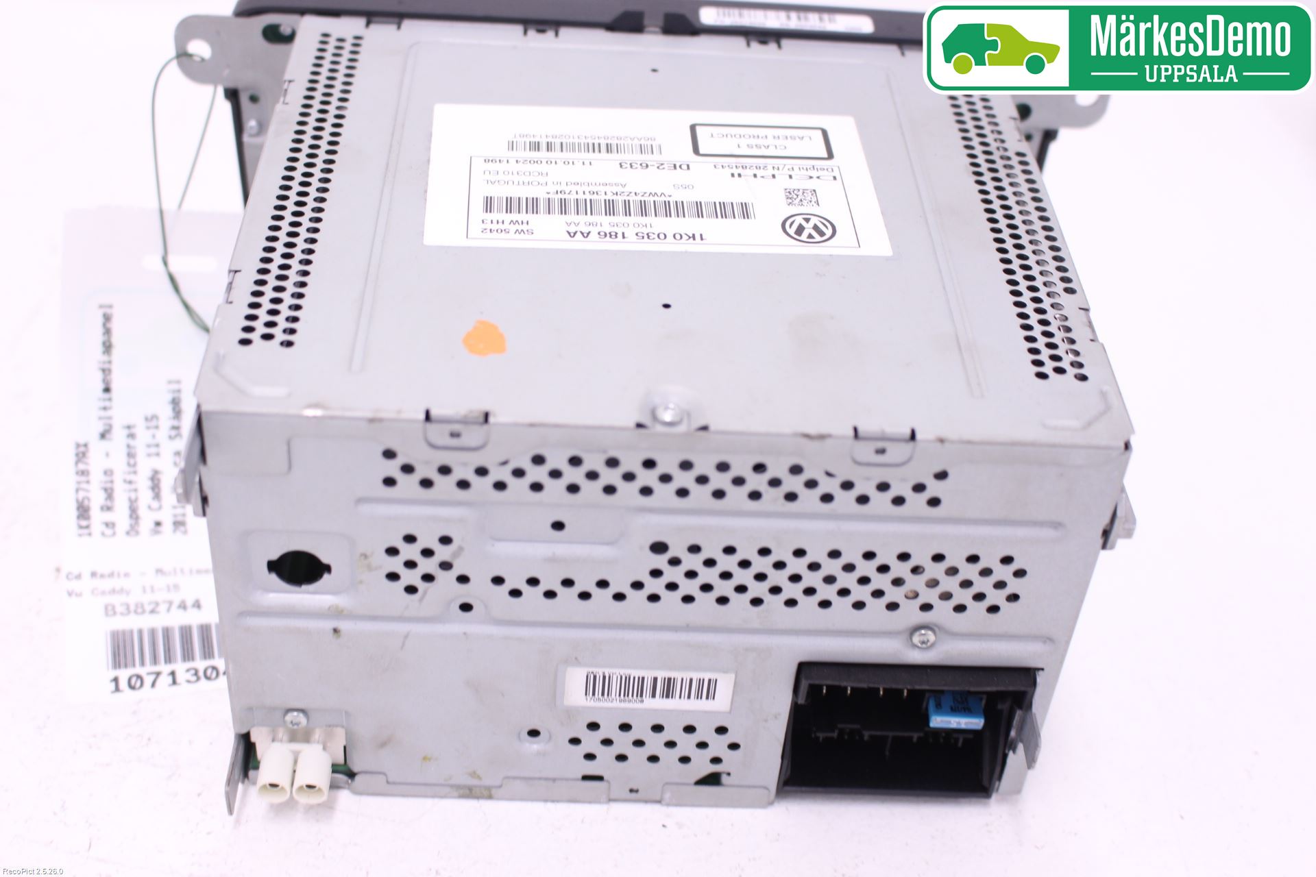 Volkswagen VW CADDY 11-15 Stereo Radio Med Cd