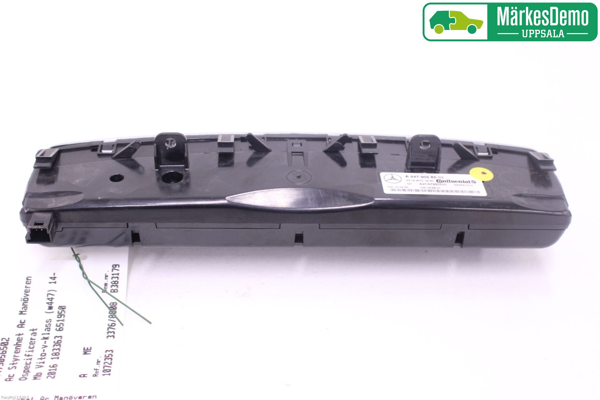 Mercedes-Benz MB VITO/V-KLASS (W640,W447,W448) 14- Varme Ac Betjening-Display
