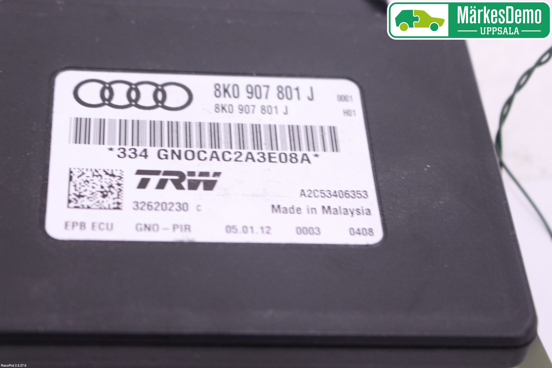 Audi A4/S4 08-11 Styreenhet Parkbrems