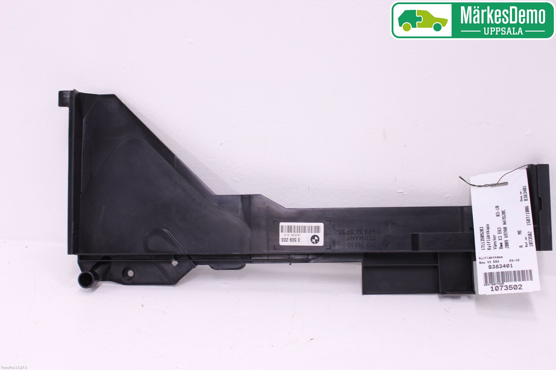 BMW X3 E83     03-10 Kjølevifte-Radiator Hus-Kåpe