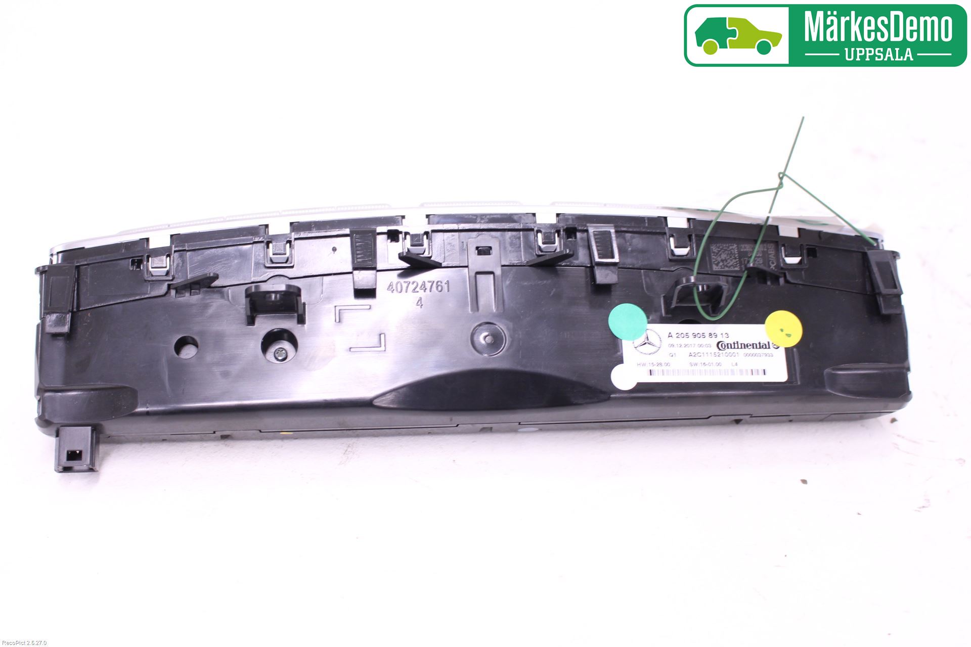 Mercedes-Benz MB C-KLASS (W205) 14-21 Varme Ac Betjening-Display