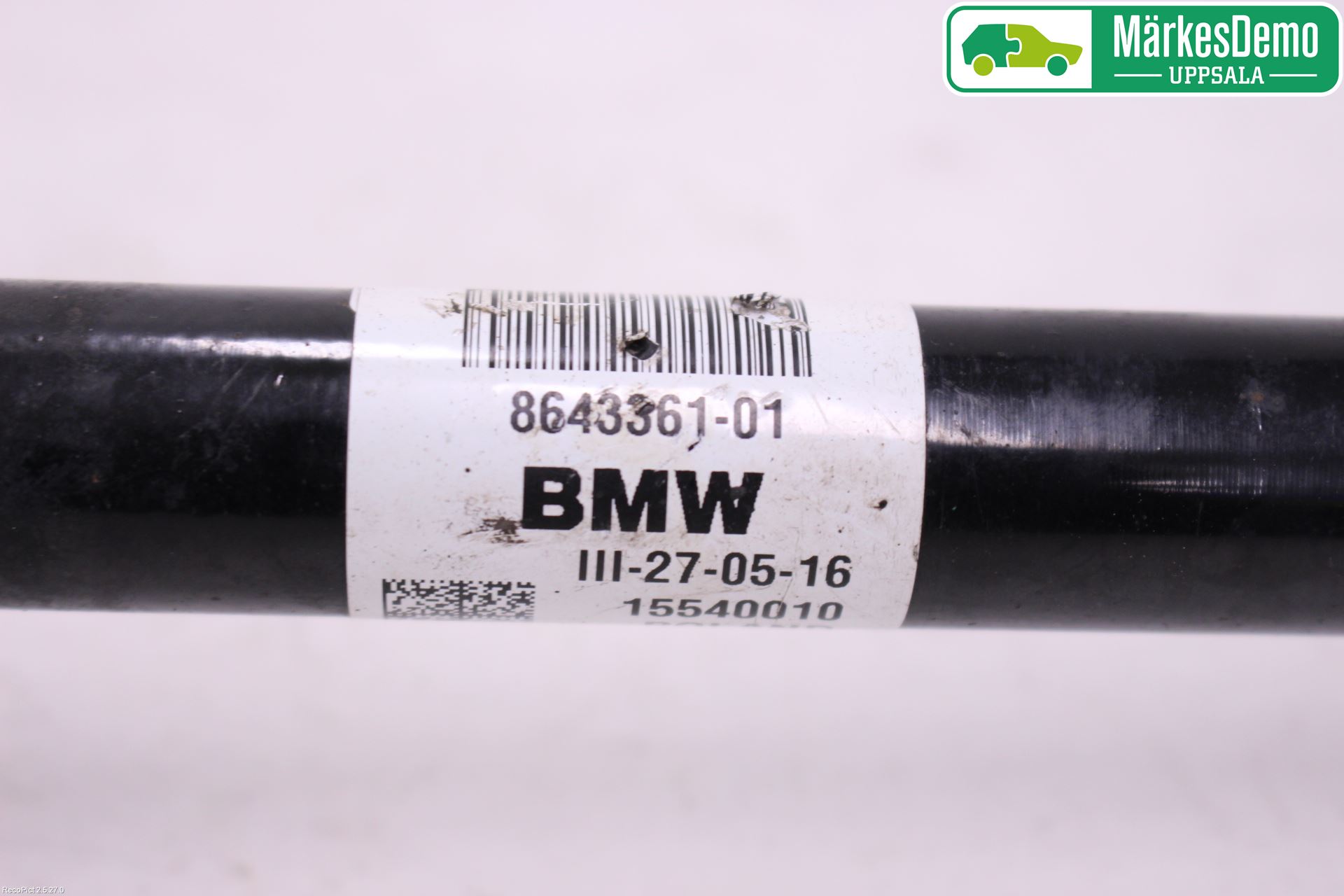 Mini ONE/COOPER 3DR F56 14-24 Drivaksel Foran Kompl Venstre