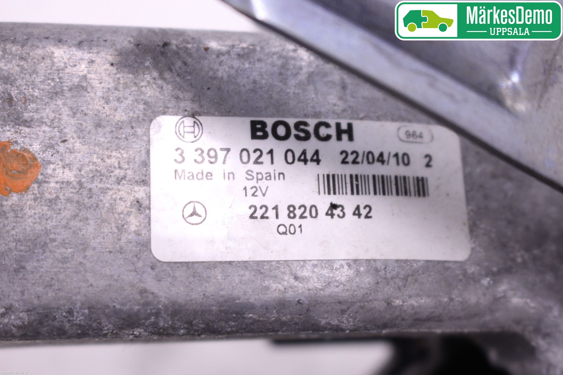 Mercedes-Benz MB S-KLASS (W221) 05-13 Viskermotor Frontrute