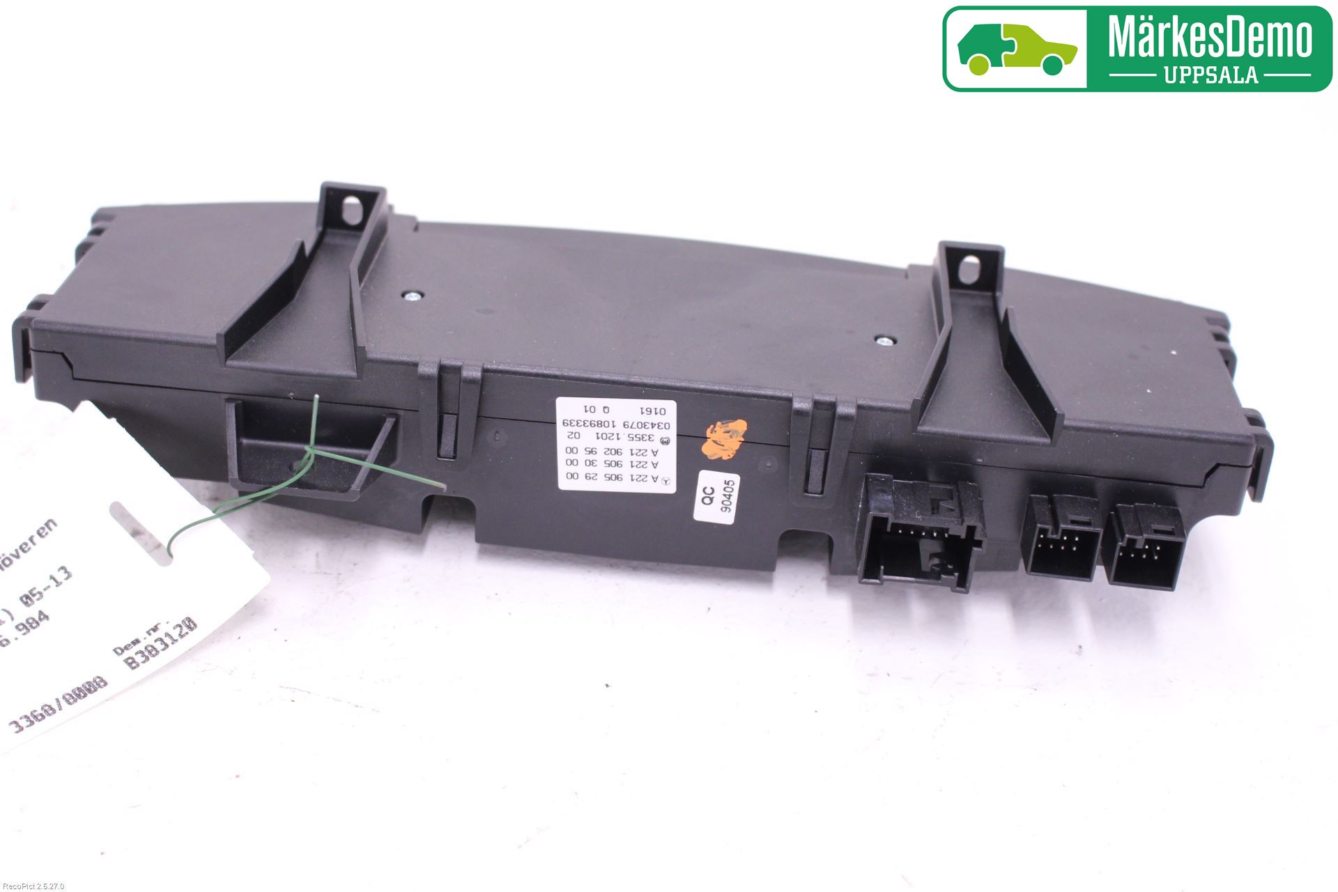 Mercedes-Benz MB S-KLASS (W221) 05-13 Varme Ac Betjening-Display