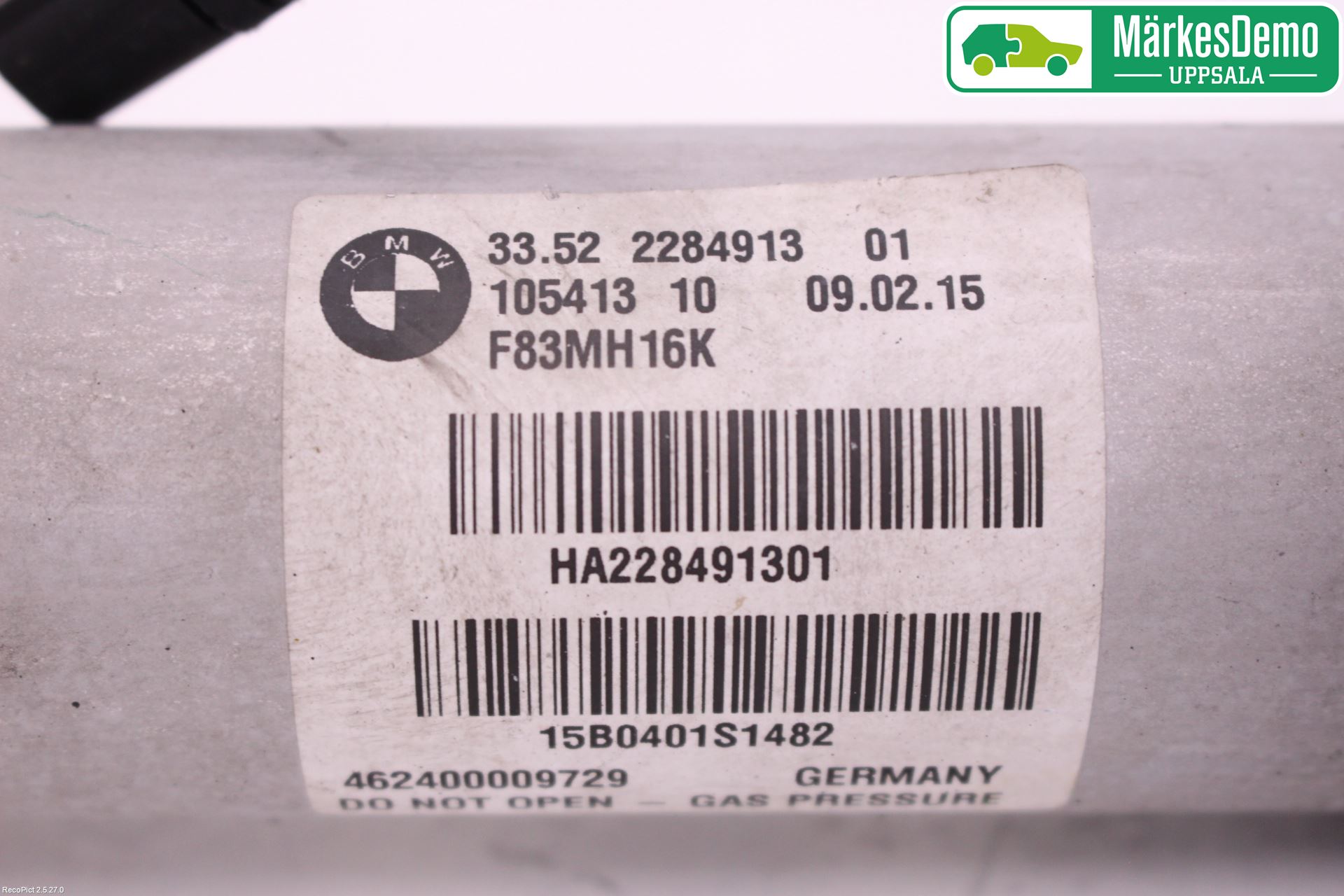BMW 4 F32/F33/F82/F83 13-20 Støtdemper Bak