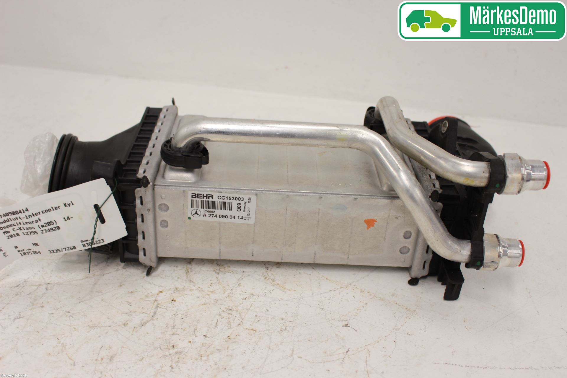 Mercedes-Benz MB C-KLASS (W205) 14-21 Intercooler Radiator