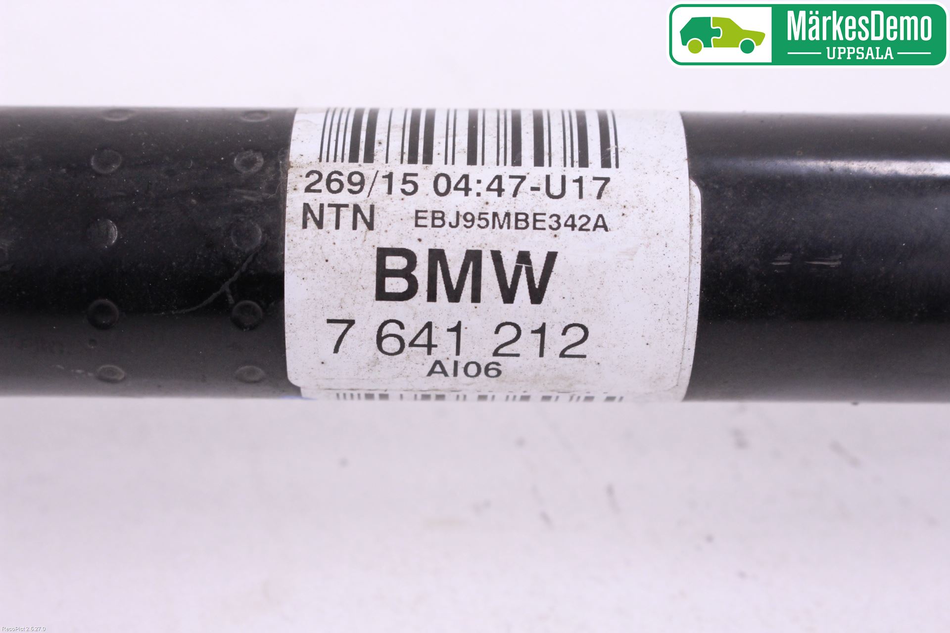 BMW i3 I01 13-22 Drivaksel Bak Kompl Høyre