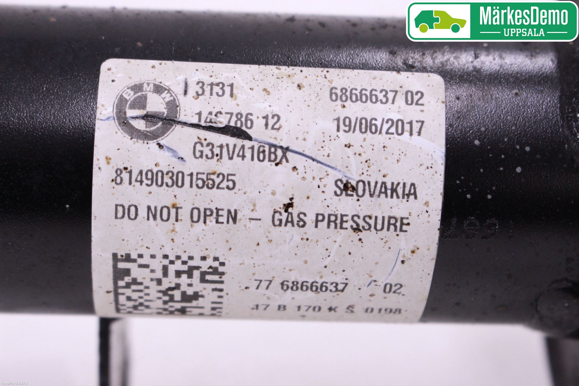 BMW 5 G30/G31/F90 17-23 Fjærbein Foran Venstre