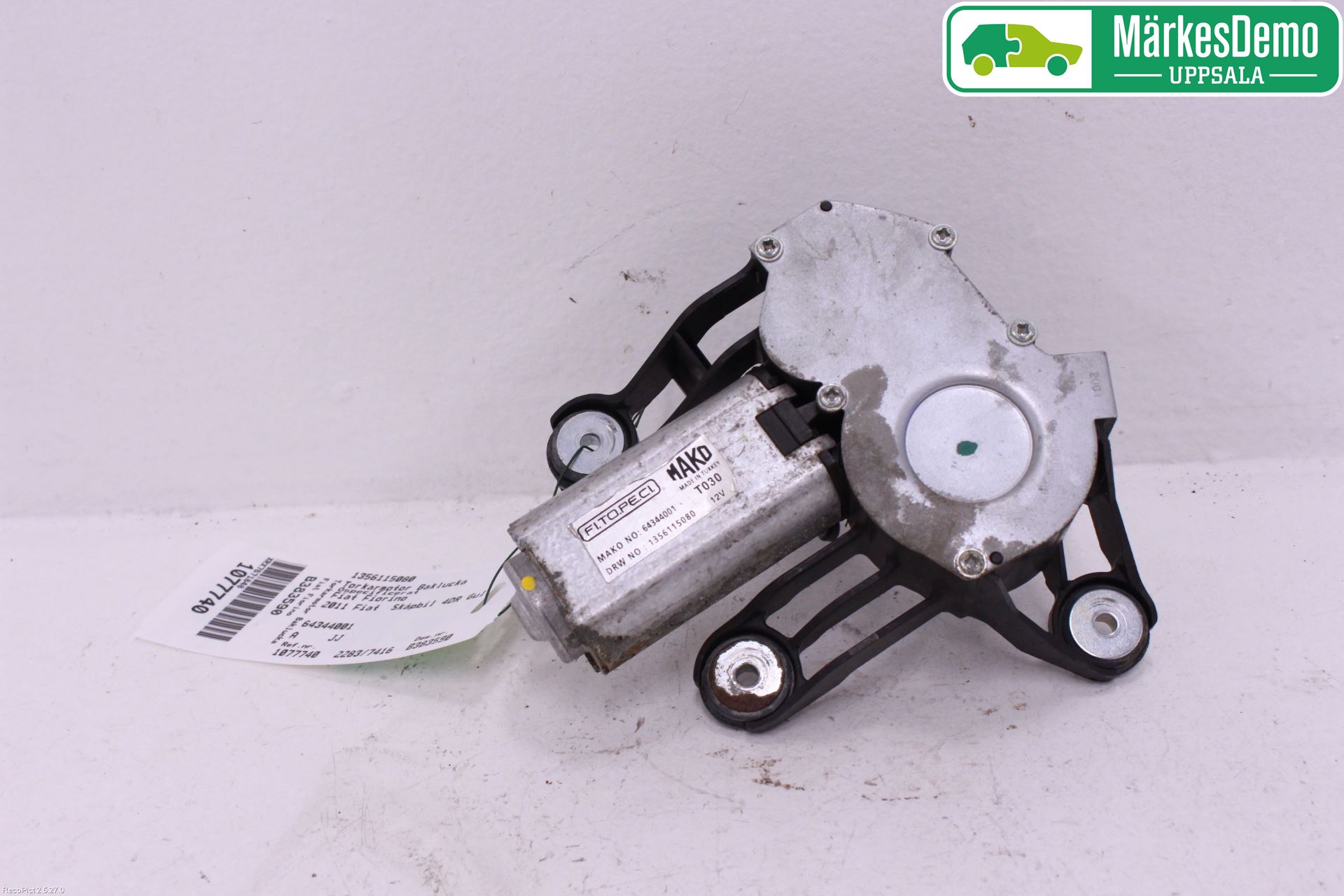 Fiat FIORINO Viskermotor Bakluke